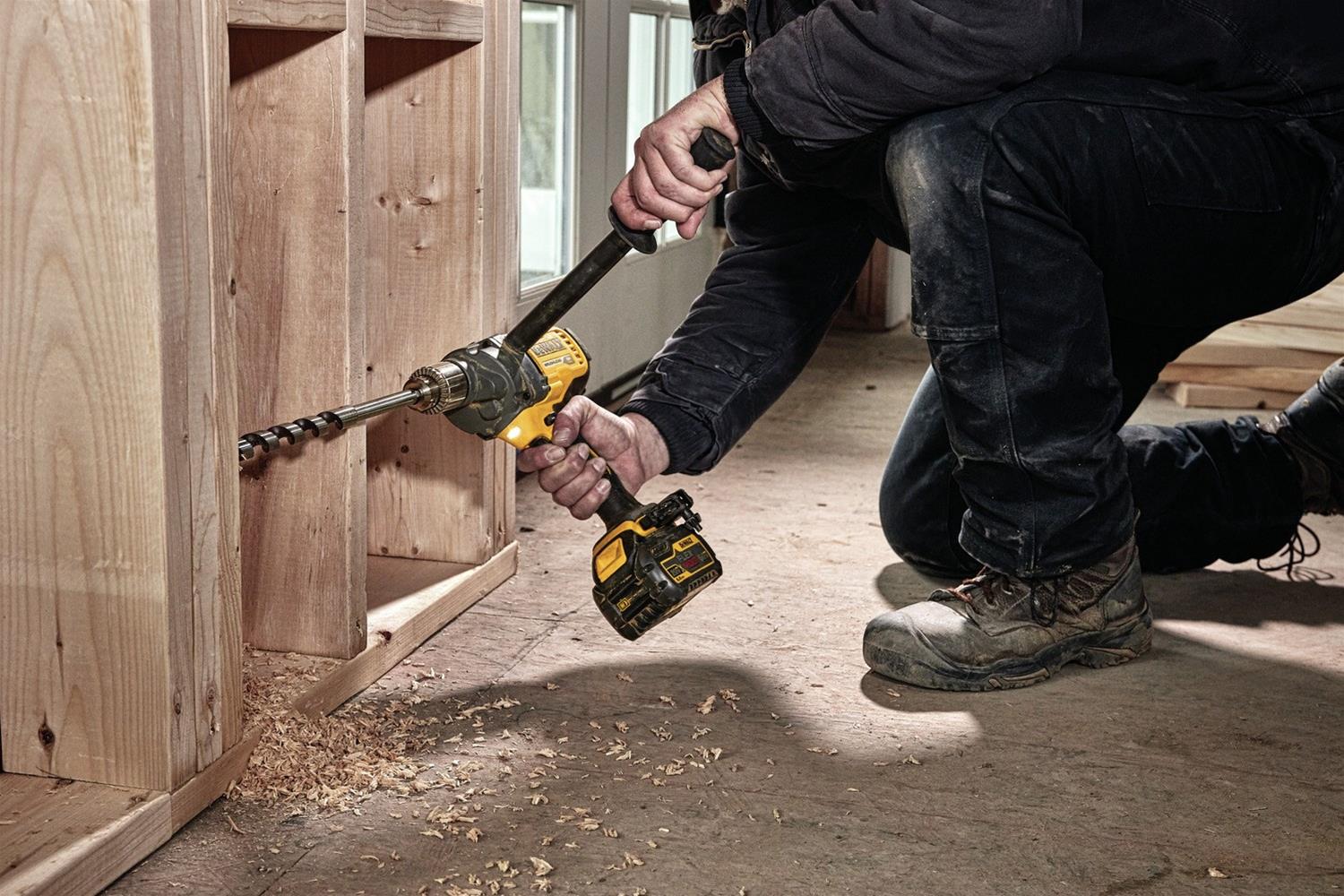Dewalt DCD130T1 Dewalt 60 V MAX Mixer/Drills with E-Clutch System