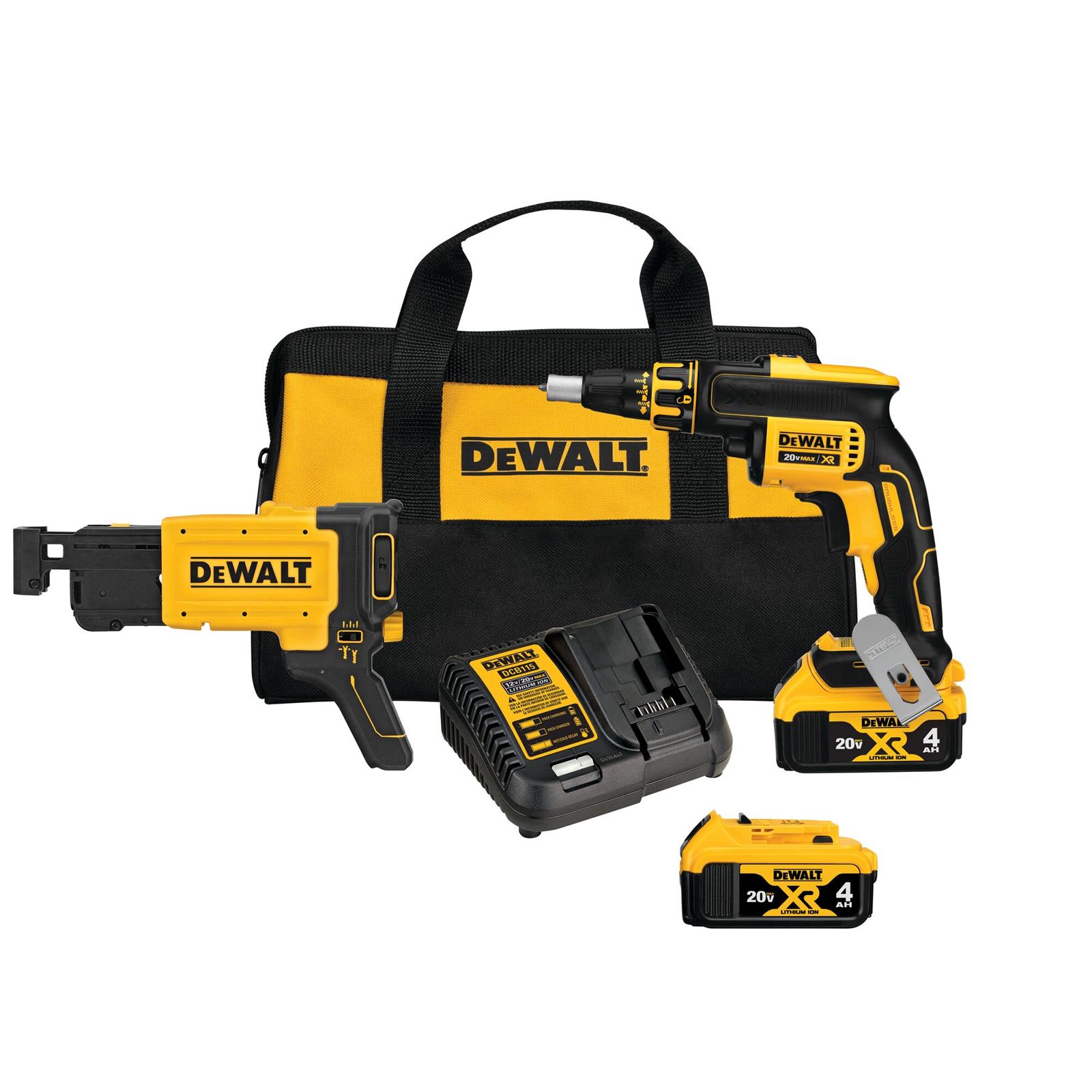 Dewalt DCF620CM2 Dewalt Drywall Screw Gun Kit with Collated Drywall