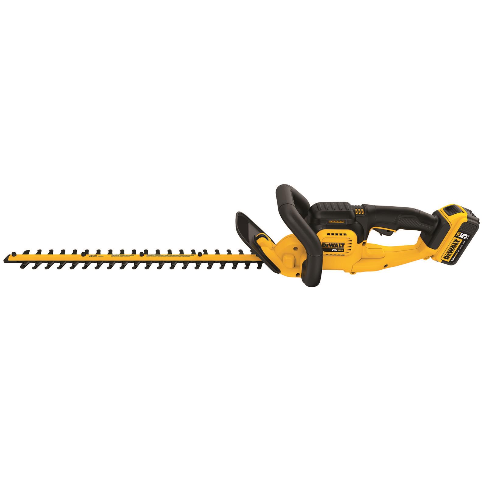 Dewalt DCHT820P1 Dewalt 20 V MAX LithiumIon 22 in. Hedge Trimmers