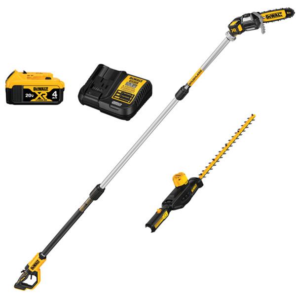 Dewalt DCKO86M1 Dewalt 20 V MAX Cordless Pole Saw and Pole Hedge