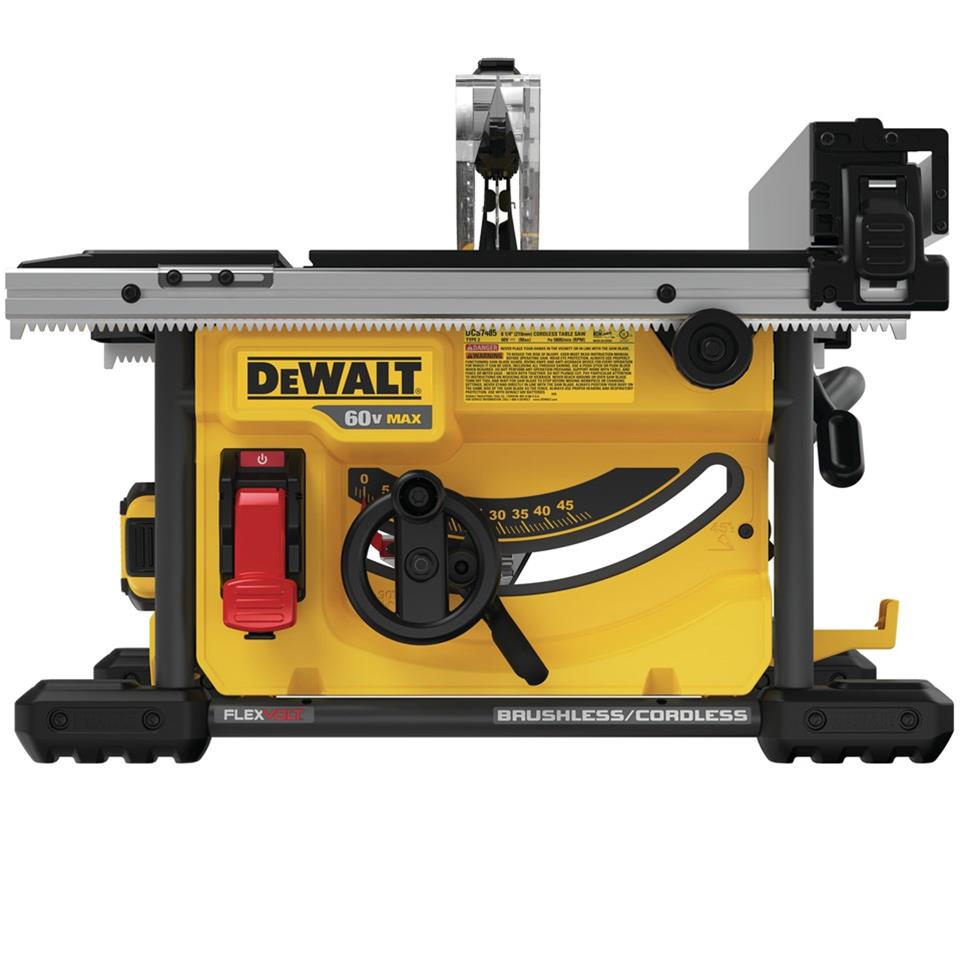 Dewalt DCS7485T1-EB Dewalt FLEXVOLT 60 V MAX Table Saws | Summit Racing