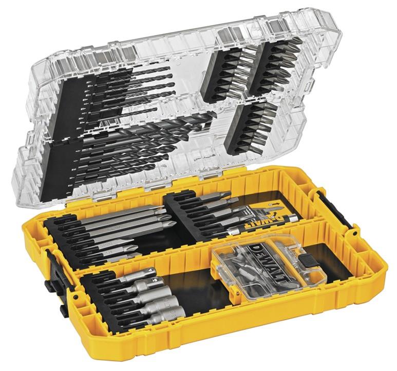 Dewalt DWAMF1280 Dewalt 80-Piece Professional Drill/Driving Bit Sets ...