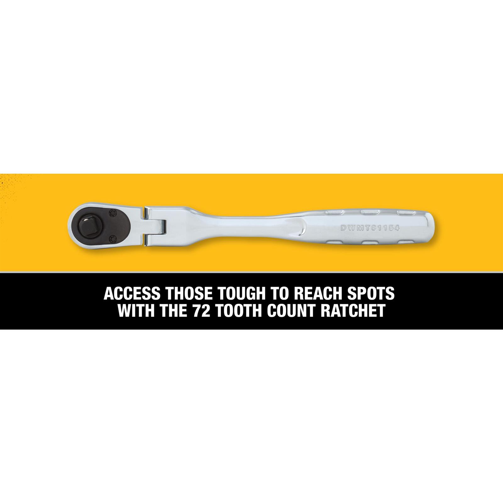 DEWALT SOCKET ADAPTERS SELECT THE SIZE YOU WANT 1/4 IN, 3/8 IN OR 1/2 IN DRIVE e