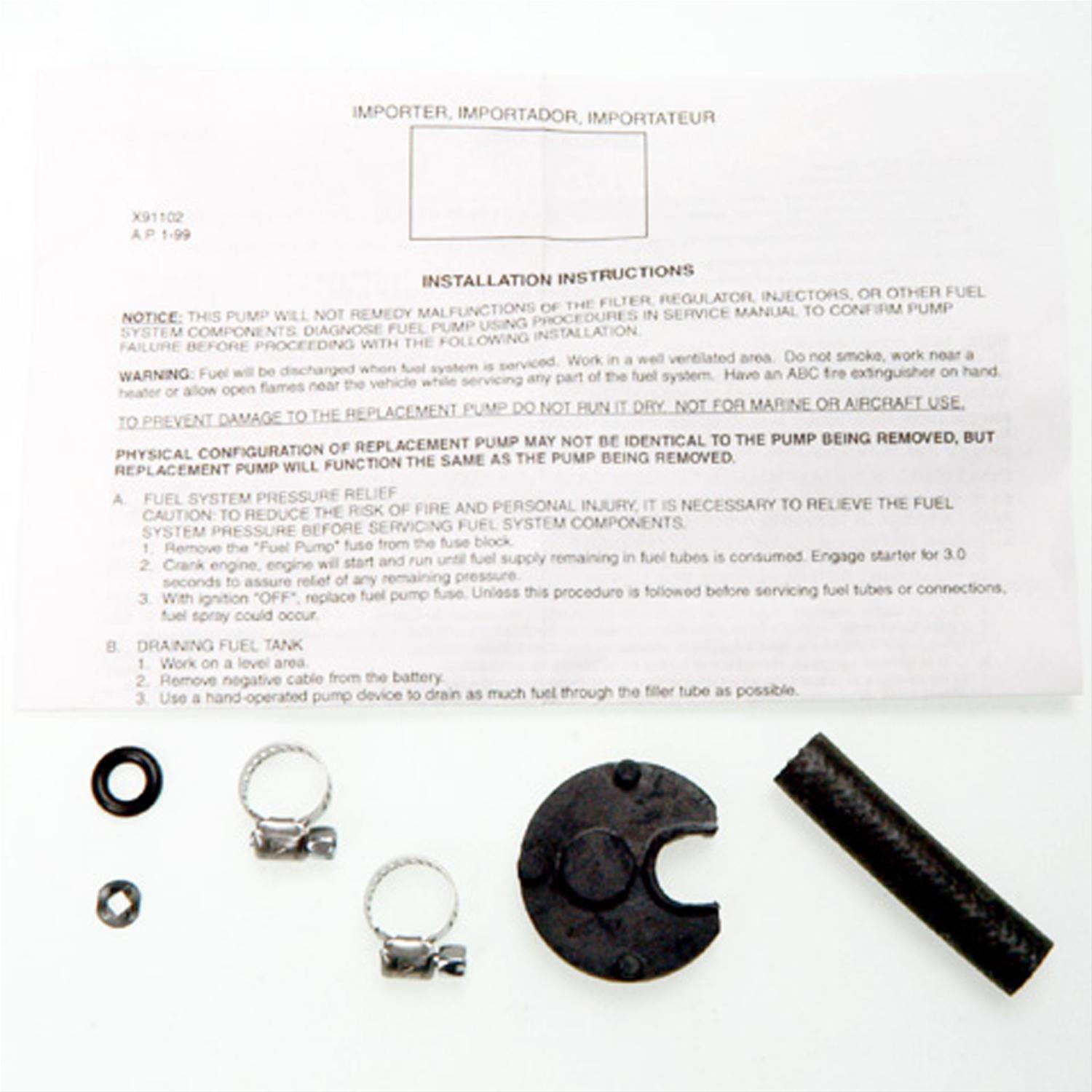 FD0040-11B1 DELPHI Pompe à carburant électrique, Essence, sans joint d