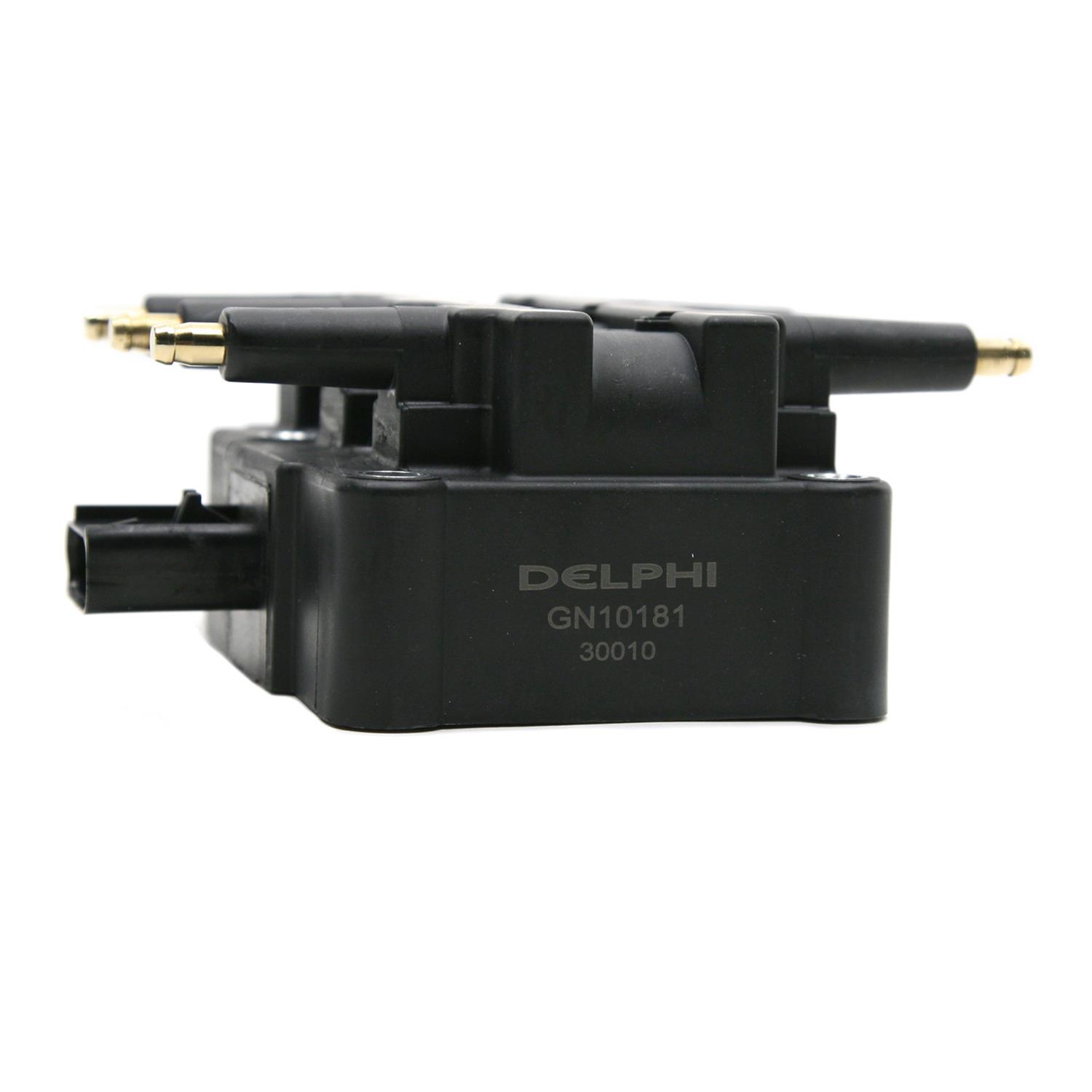 Delphi DG511 Ignition Coil + Motorcraft SP546 SP546X Spark Plug Combo Pack