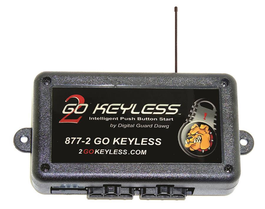 Digital Guard Dawg PBSIIO Digital Guard Dawg 2Go Keyless PBSII Push