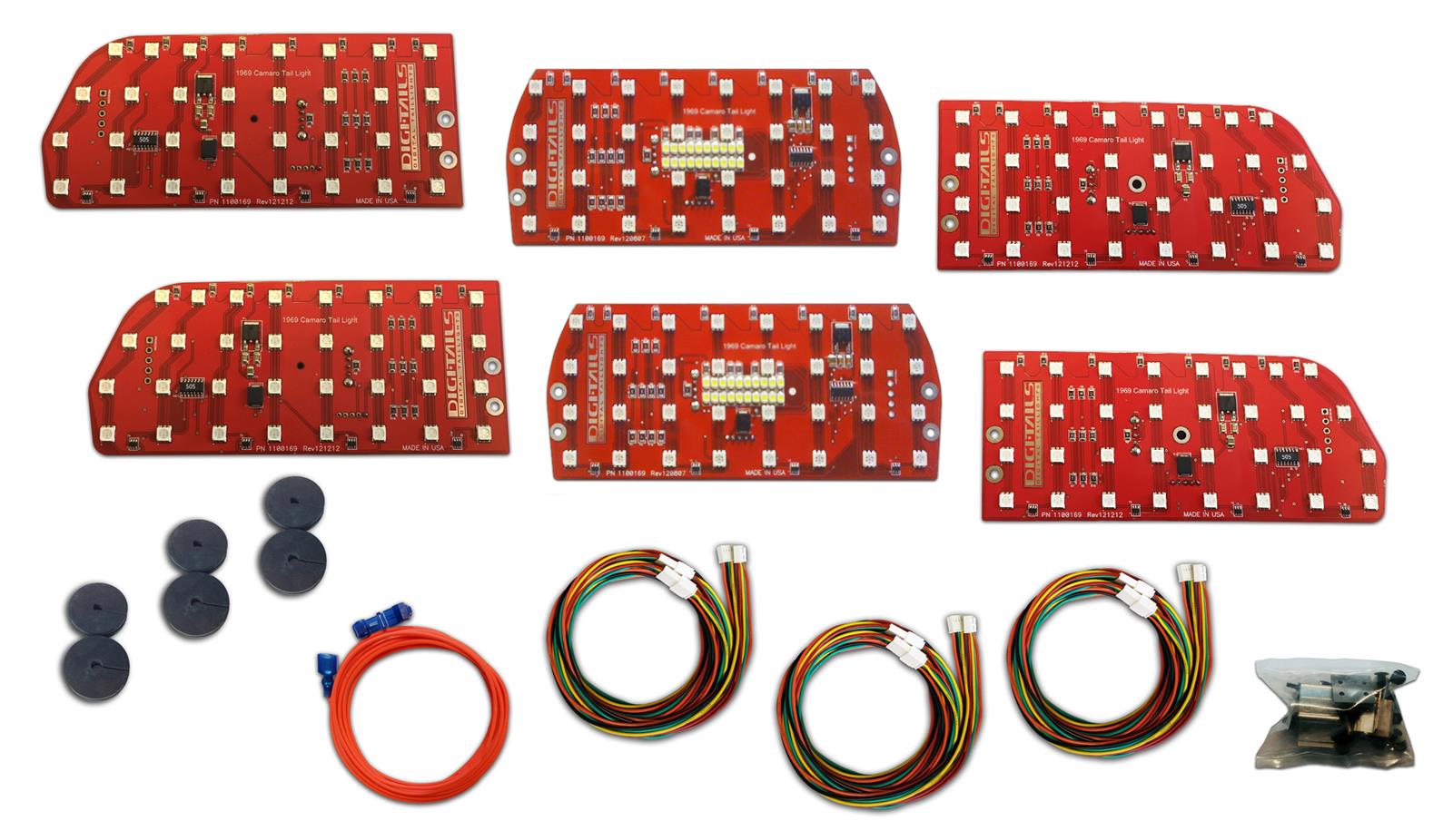 Digi-Tails DT1100269R Digi-Tails LED Taillight Conversion Panels