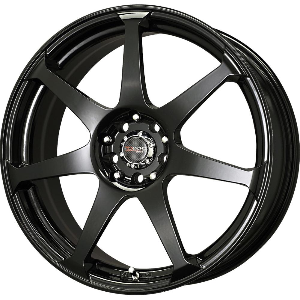 Drag Wheels DR331875054573GB1 Drag Wheels DR33 Gloss Black Wheels Summit Racing