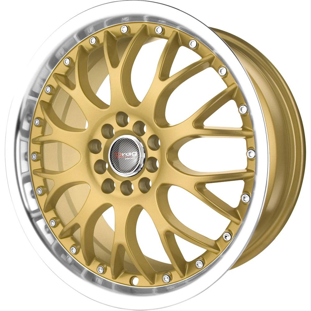 Drag Wheels DR191775054573GD Drag Wheels DR19 Gold Wheels Summit Racing