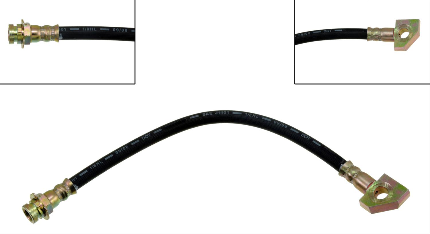 Trim A Brake Dorman H381328 Rear Center Brake Hydraulic Hose Rear Brake Hose