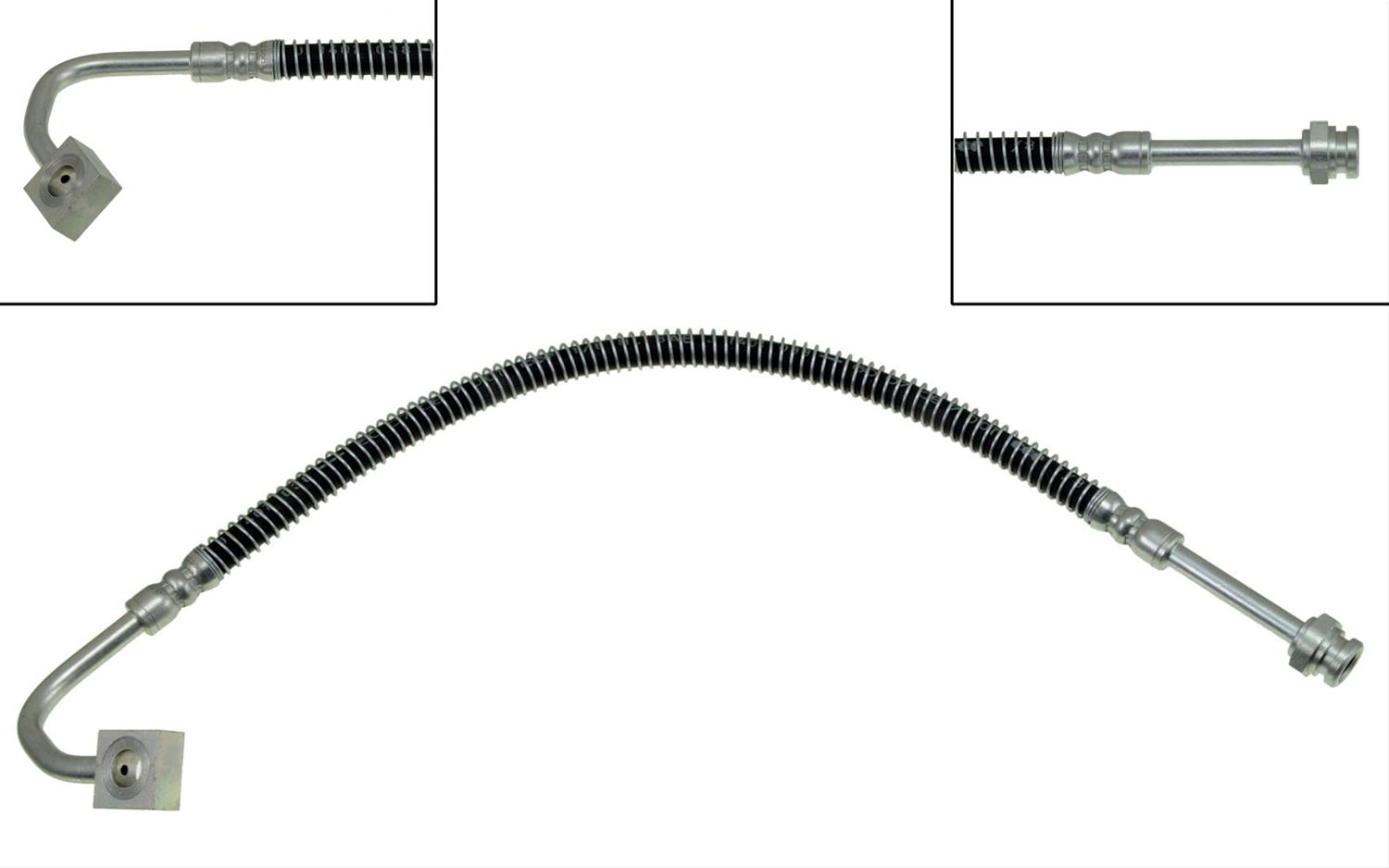 Dorman H621919 Front Passenger Side Brake Hydraulic Hose For Specific Acura / Honda Models Fits Select: 2015-2022 ACURA ILX, 2013 HONDA CIVIC