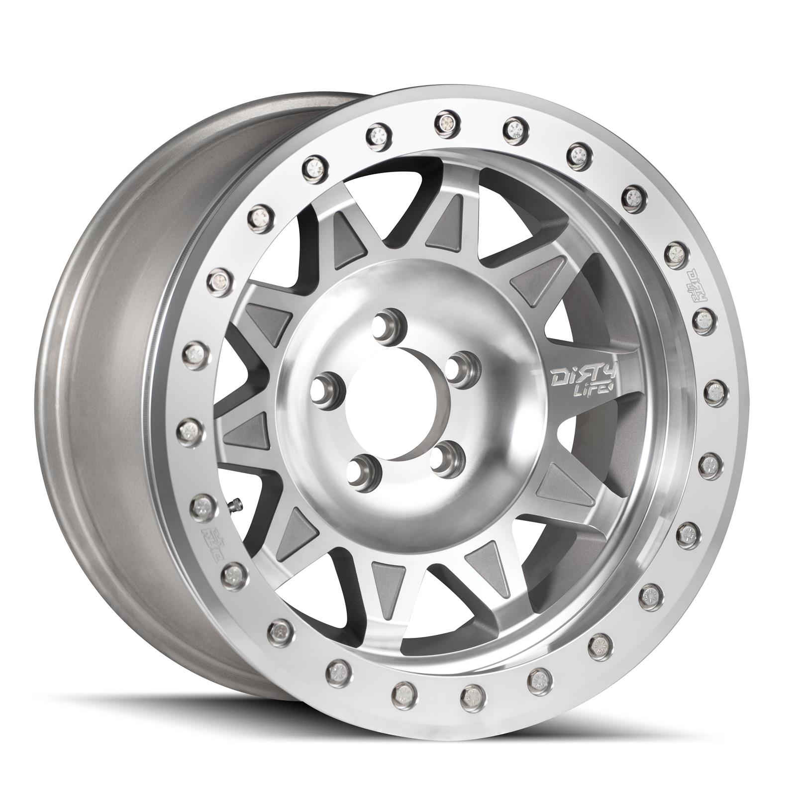 Dirty Life 9302 Roadkill 17x9 / BLANK BP / -38mm Offset / 71.5mm Hub Machined Wheel