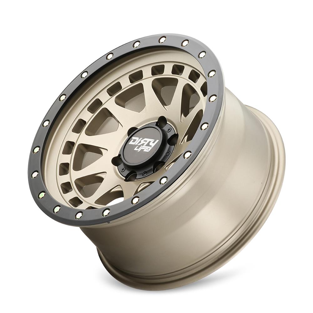 Dirty Life Wheels 93097973MGD12 Dirty Life Wheels 9309 Canyon Pro Street Series Satin Gold