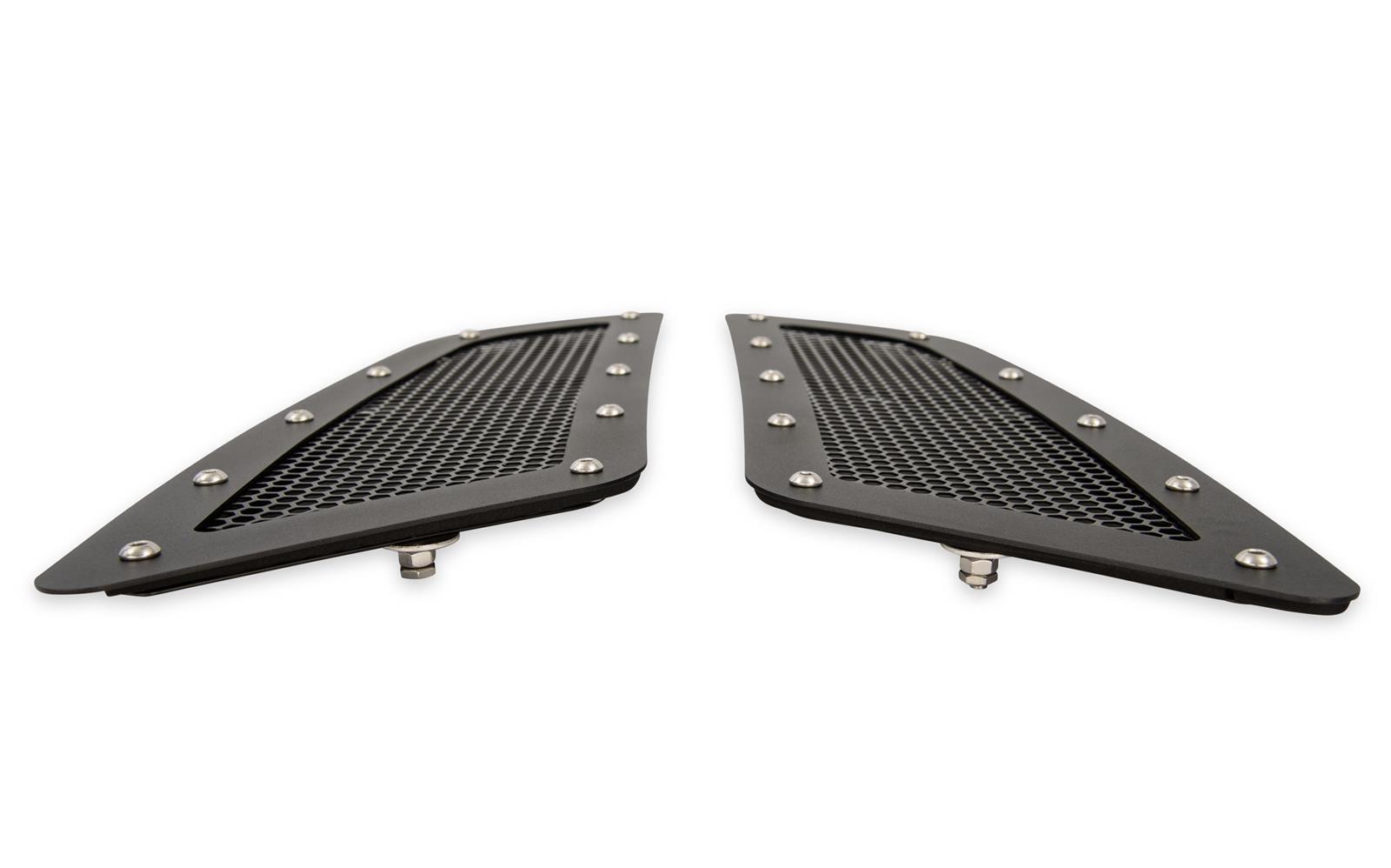 Drake Muscle Cars FR3Z-16C630-BK Drake Hood Vents | Summit Racing