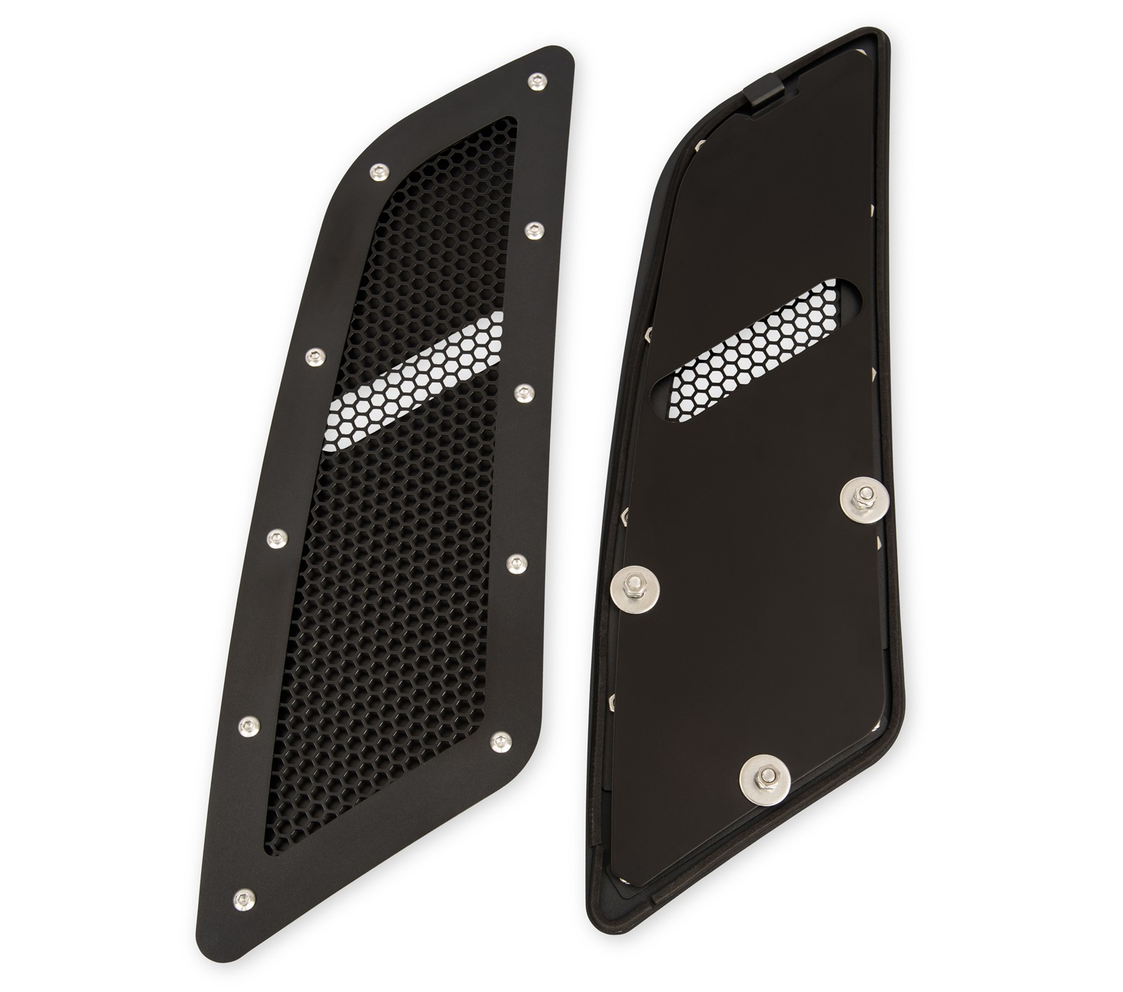 Drake Muscle Cars FR3Z-16C630-BK Drake Hood Vents | Summit Racing