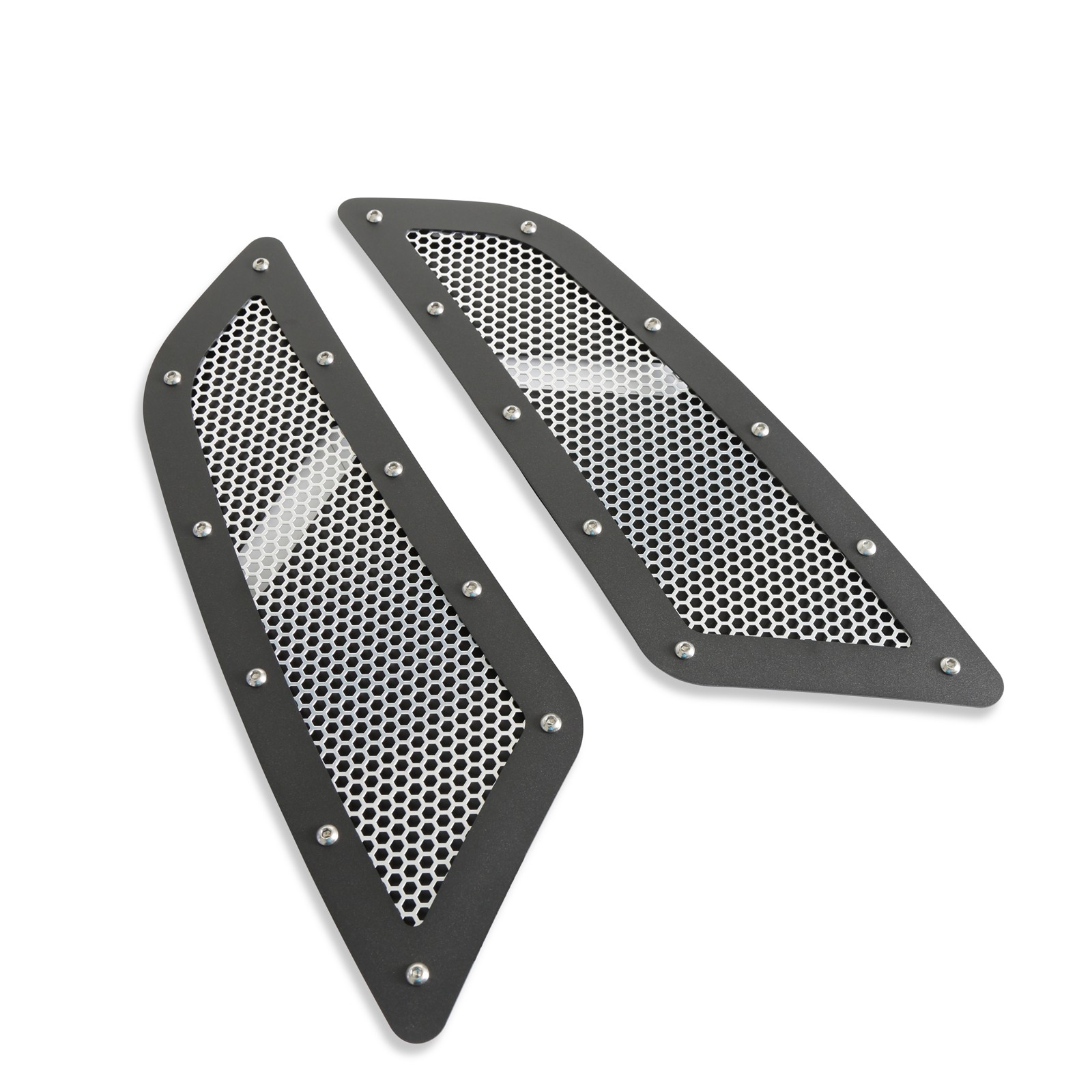 Drake Muscle Cars FR3Z-16C630-M Drake Speed Mesh Hood Vent Kits