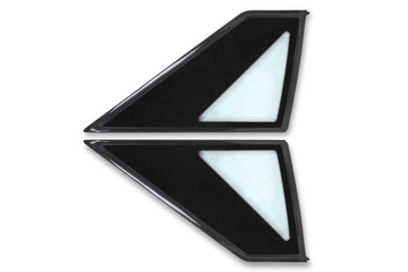 Drake Quarter Windows E7ZZ-6129710-1B Windows, Window, Replacement, Glass, Clear, Ford, Pair