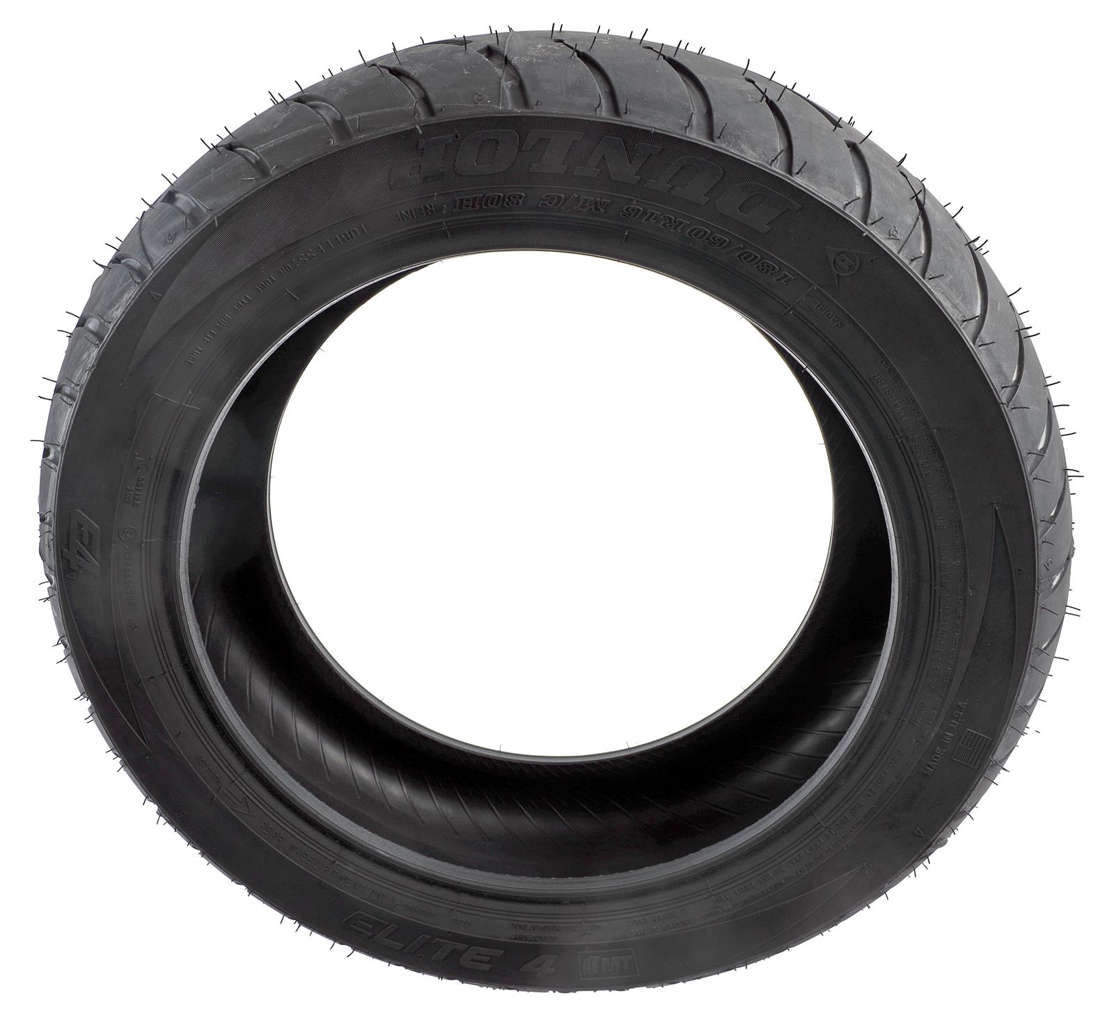Dunlop Motorcycle Tire 45119319 Dunlop Elite 4 Tires | Summit Racing