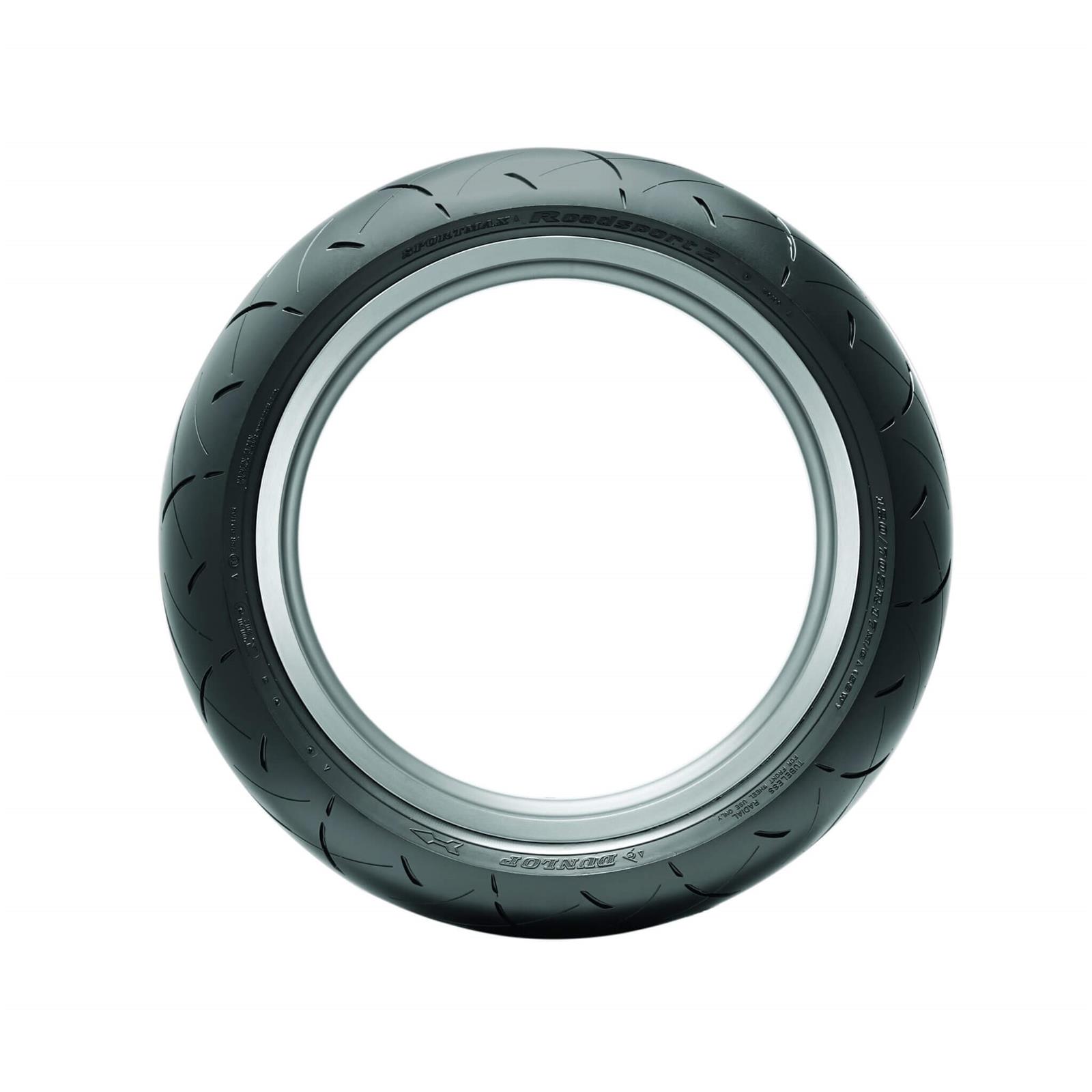 Dunlop Motorcycle Tire 45238704 Dunlop Sportmax Roadsport II Tires