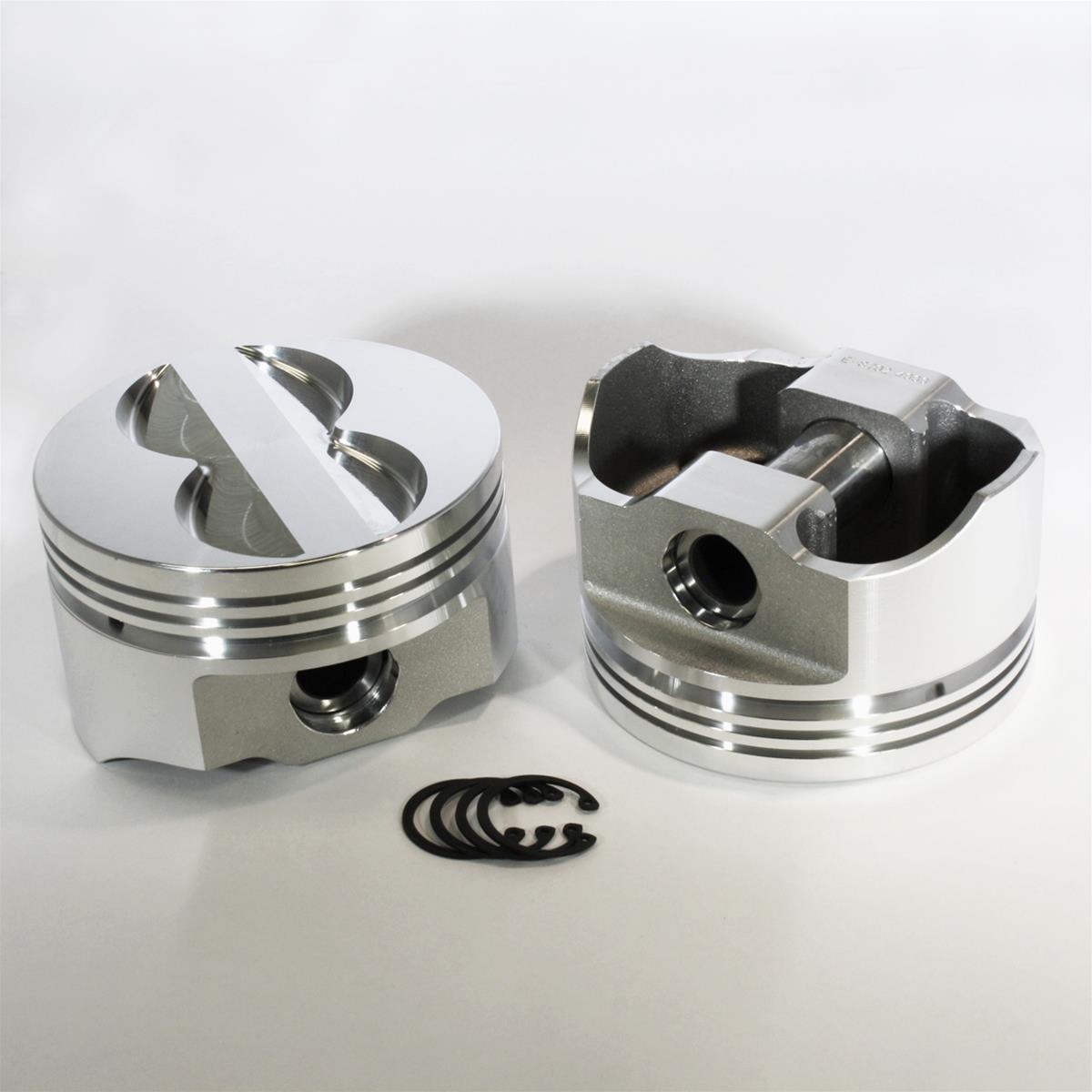 DSS Racing 8702-4060 D.S.S. E Series Forged Pistons | Summit Racing