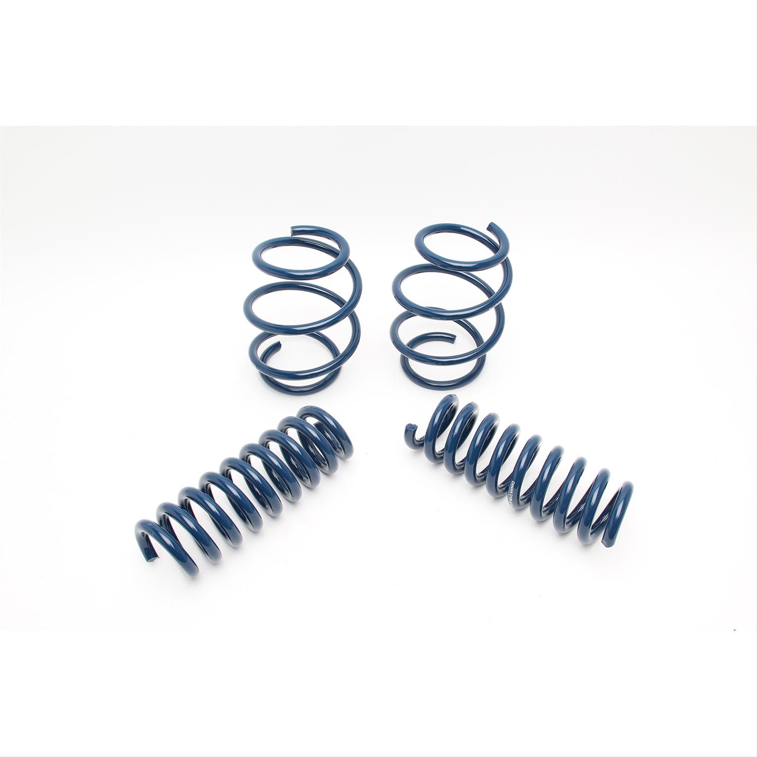 Dinan Performance Spring Sets for 2012-2015 335I - D100-0910 Coil Springs, Sets, Lowered Ride Height, Front and Rear, 0.75 in. Lowered Front, 0.75 in. Lowered Rear, Blue, BMW, Set of 4