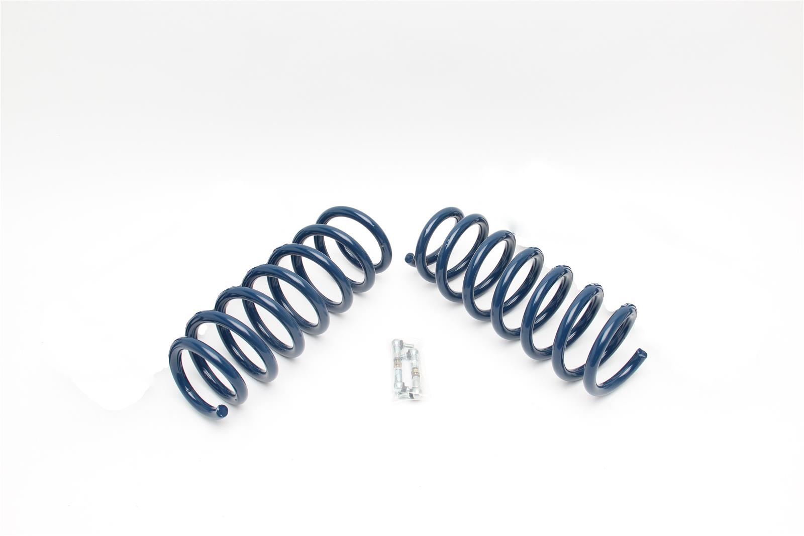 Dinan Performance Spring Sets for 2015-2018 X5, 2015-2019 X6 - D100-0930 Coil Springs, Sets, Front Springs Only, Lowered Ride Height, 0.62 in. Lowered Front, 0.75 in. Lowered Rear, Blue, BMW, Pair
