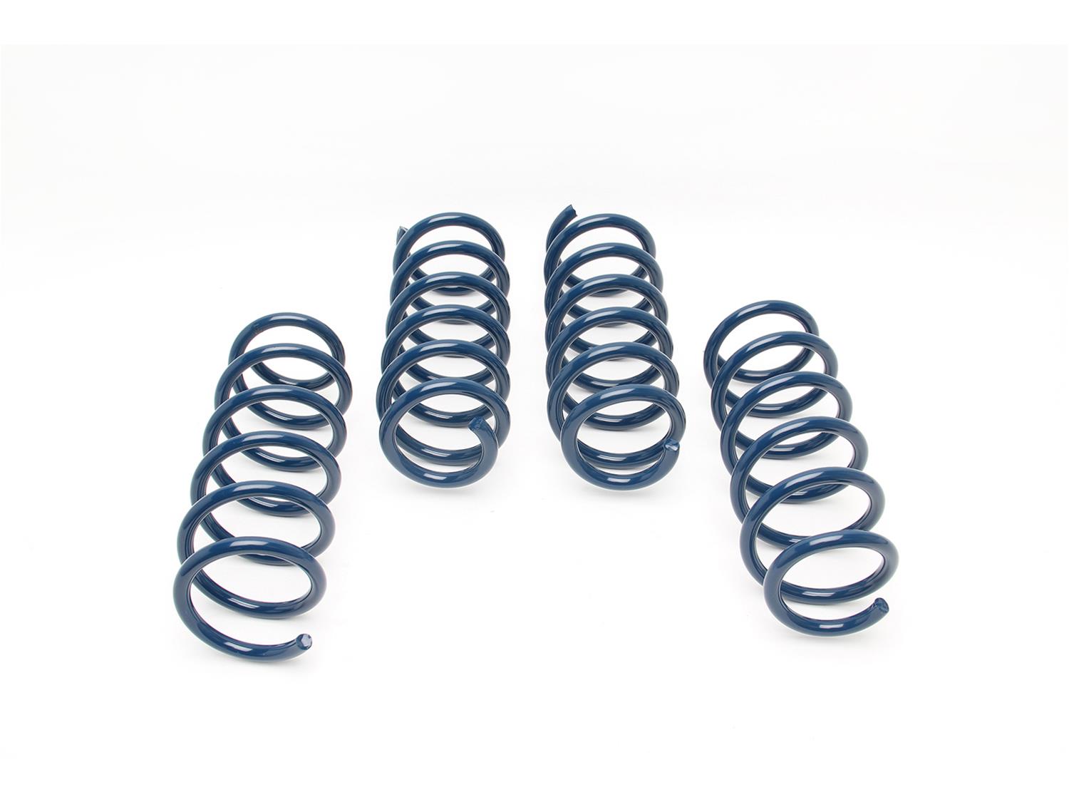 Dinan Performance Spring Sets D100-0933 Coil Springs, Sets, Lowered Ride Height, 0.87 in. Lowered Front, 0.87 in. Lowered Rear, Blue, BMW, Set of 4