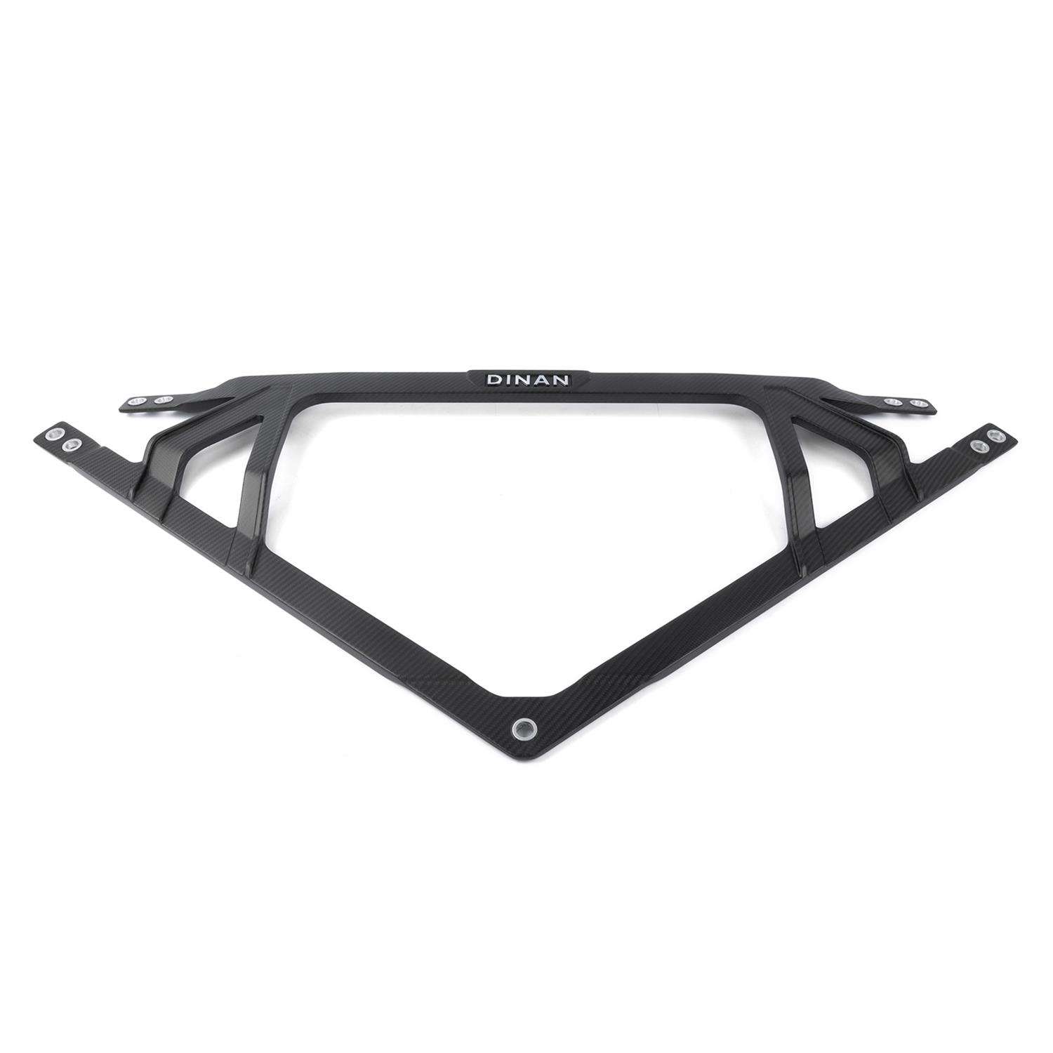 Dinan Carbon Fiber Strut Tower Braces D180-0015-B Brace, Front Upper, Fiber, Matte Black, BMW, Each