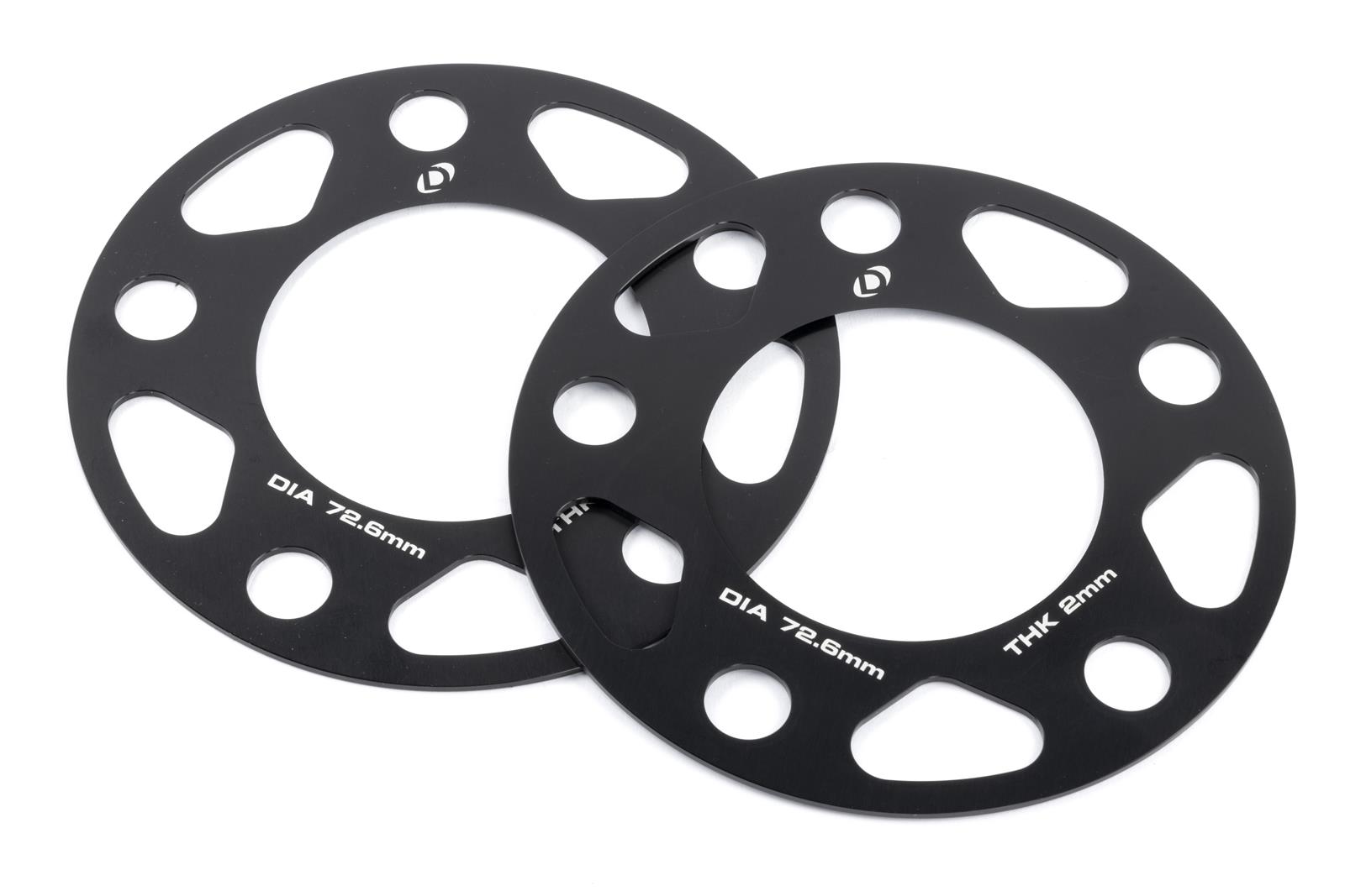 Dinan Wheel Spacers D210-2032 WHEEL SPACER KIT; 72.6 CB; 2MM thumbnail 2
