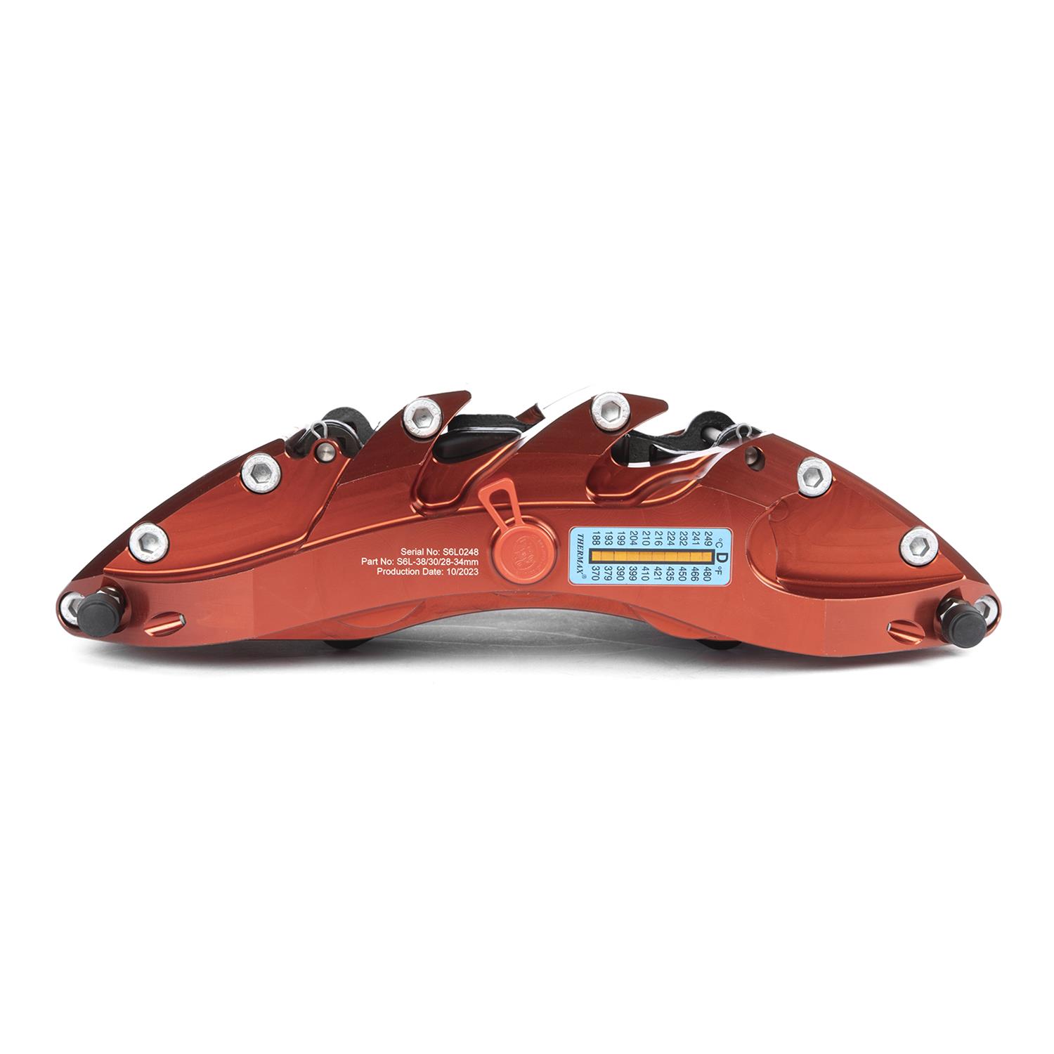 Dinan Big Brake Front Kits D290-1005-R Disc Kit, Brake, Front, Slotted Rotors, 6-Piston Red Powdercoat Calipers, BMW, Kit thumbnail 6