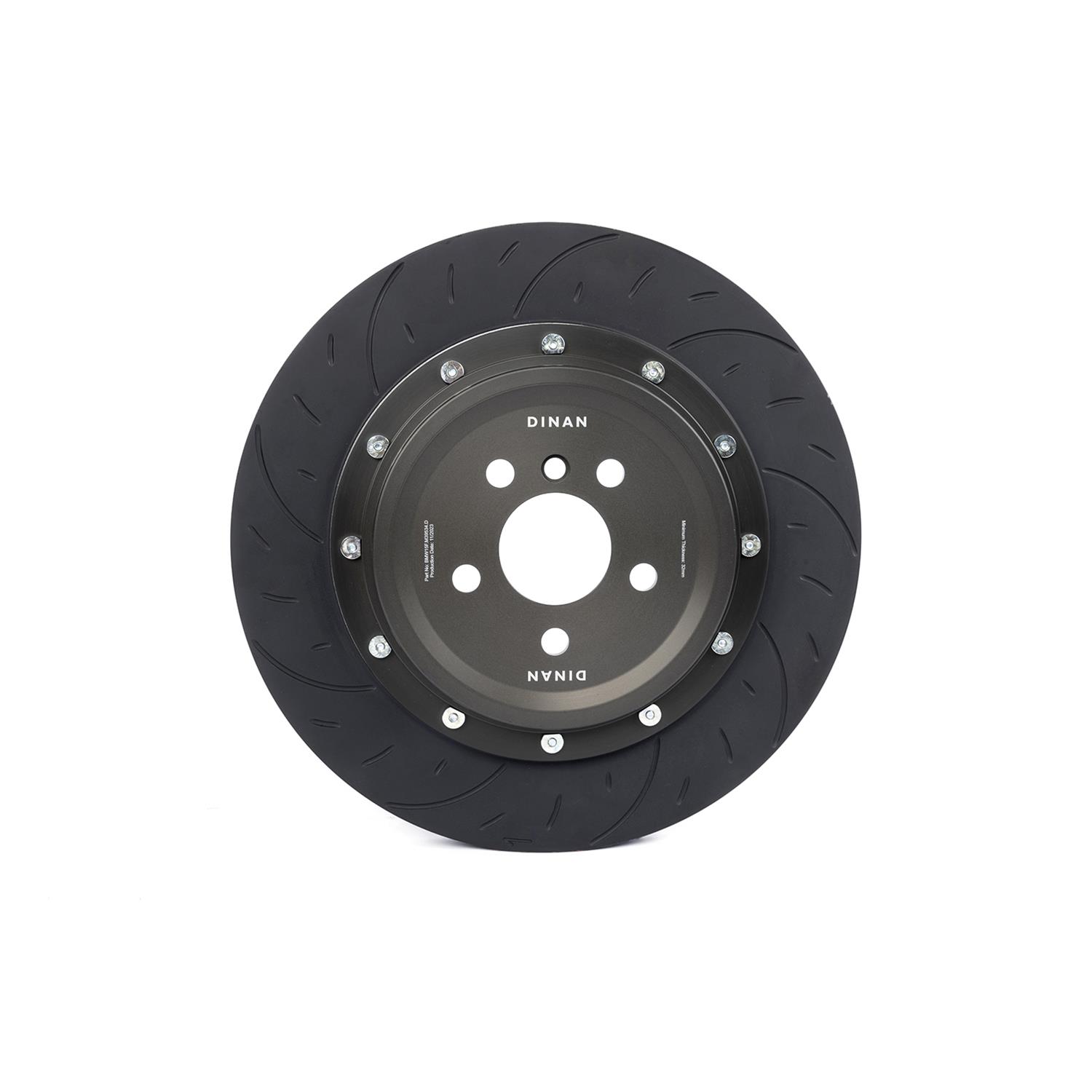 Dinan Big Brake Front Kits D290-1005-R Disc Kit, Brake, Front, Slotted Rotors, 6-Piston Red Powdercoat Calipers, BMW, Kit thumbnail 2