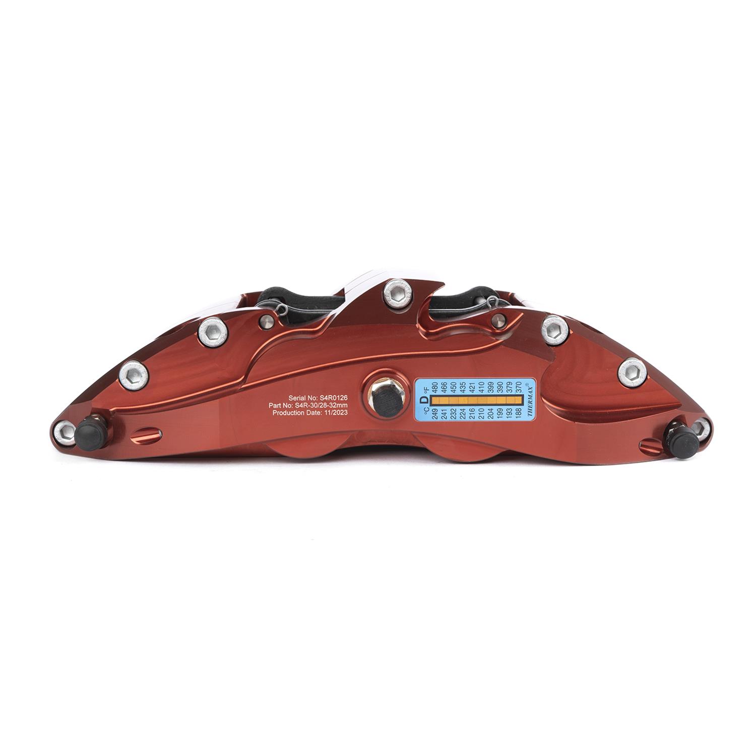 Dinan Big Brake Rear Kits D290-1006-R Disc Kit, Brake, Rear, Slotted Rotors, 4-Piston Red Powdercoat Calipers, BMW, Kit thumbnail 6