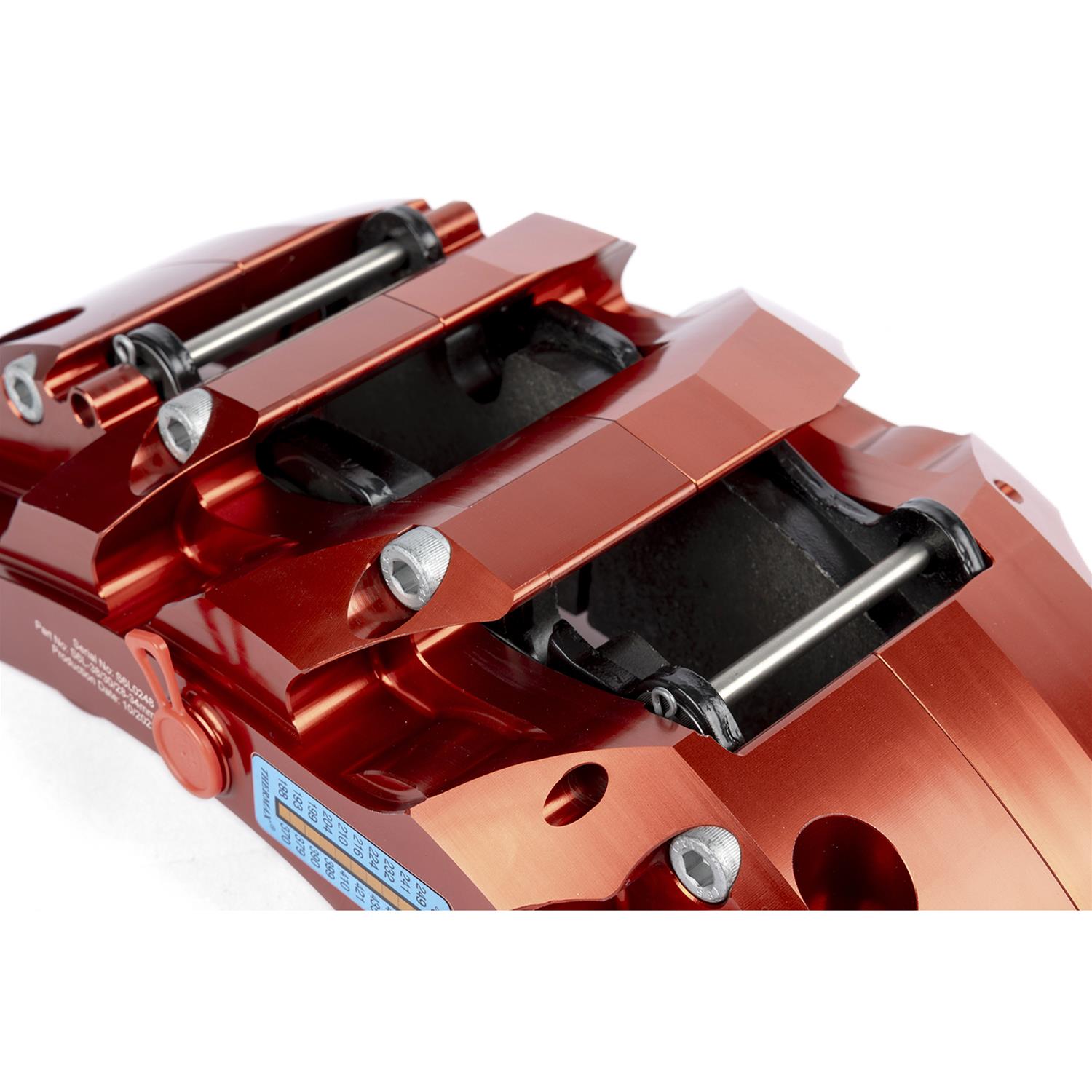 Dinan Big Brake Front Kits D290-1008-R Disc Kit, Brake, Front, Slotted Rotors, 6-Piston Red Powdercoat Calipers, BMW, Kit thumbnail 8