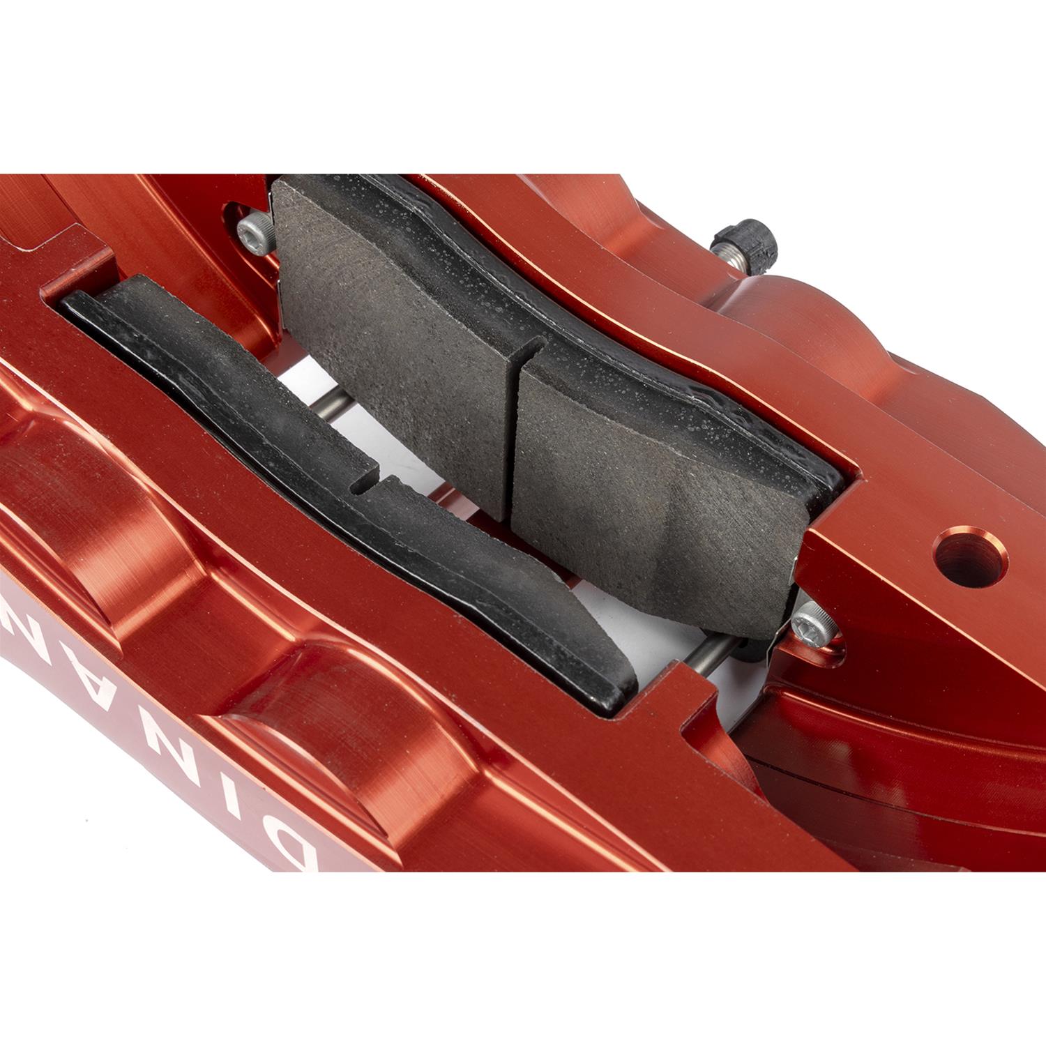 Dinan Big Brake Rear Kits D290-1009-R Disc Kit, Brake, Rear, Slotted Rotors, 4-Piston Red Powdercoat Calipers, BMW, Kit thumbnail 9