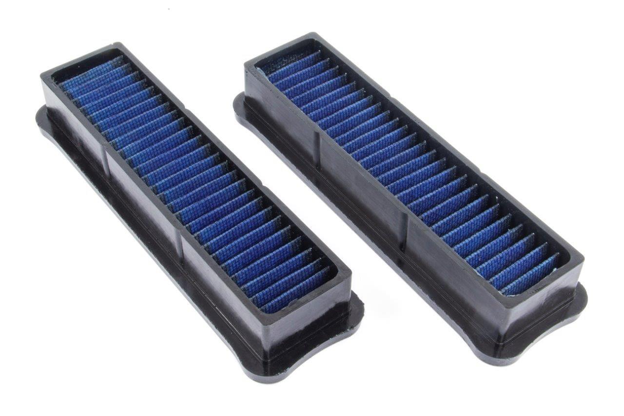 Dinan High-Flow Air Filters D403-0007 Filter, Drop-In, Blue, Cotton Gauze, BMW, 3.0L, Set thumbnail 3