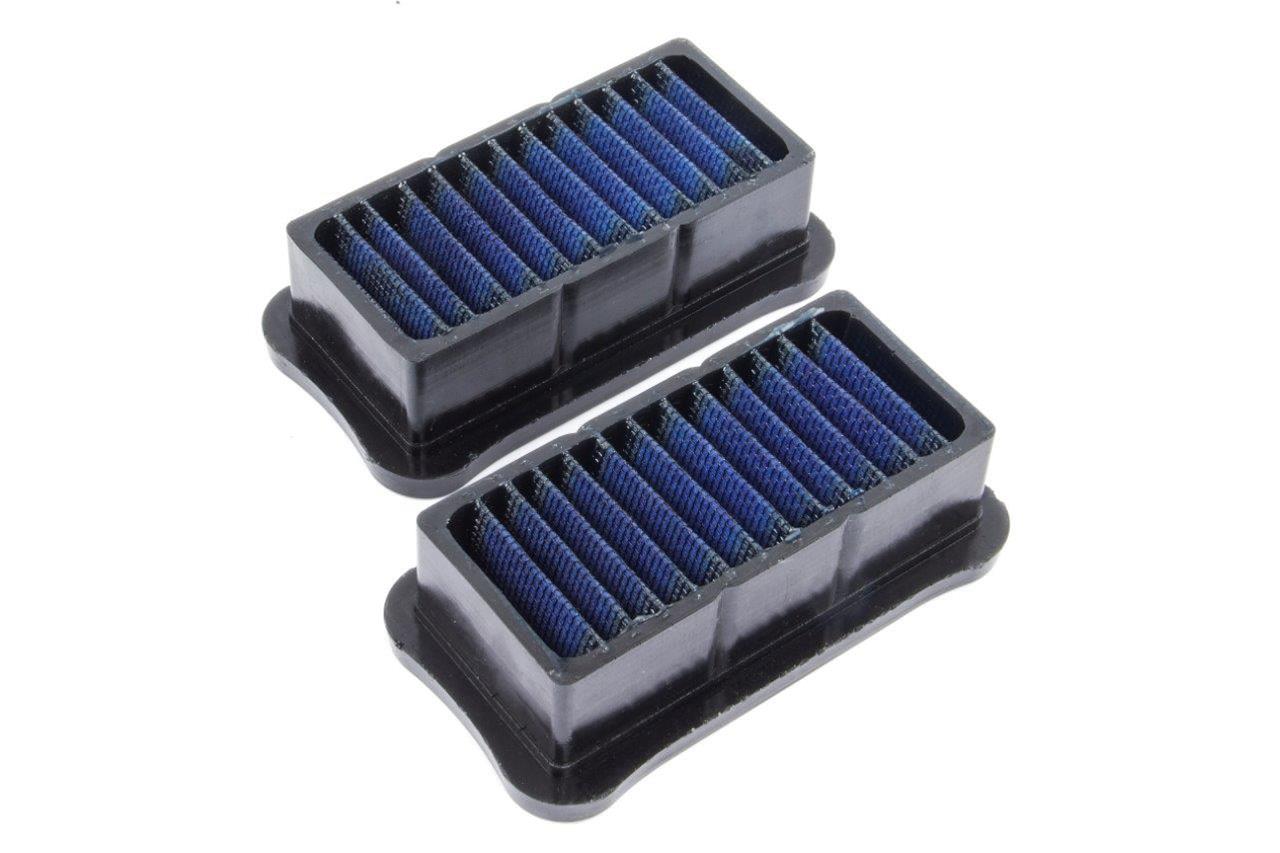 Dinan High-Flow Air Filters D403-0007 Filter, Drop-In, Blue, Cotton Gauze, BMW, 3.0L, Set thumbnail 2