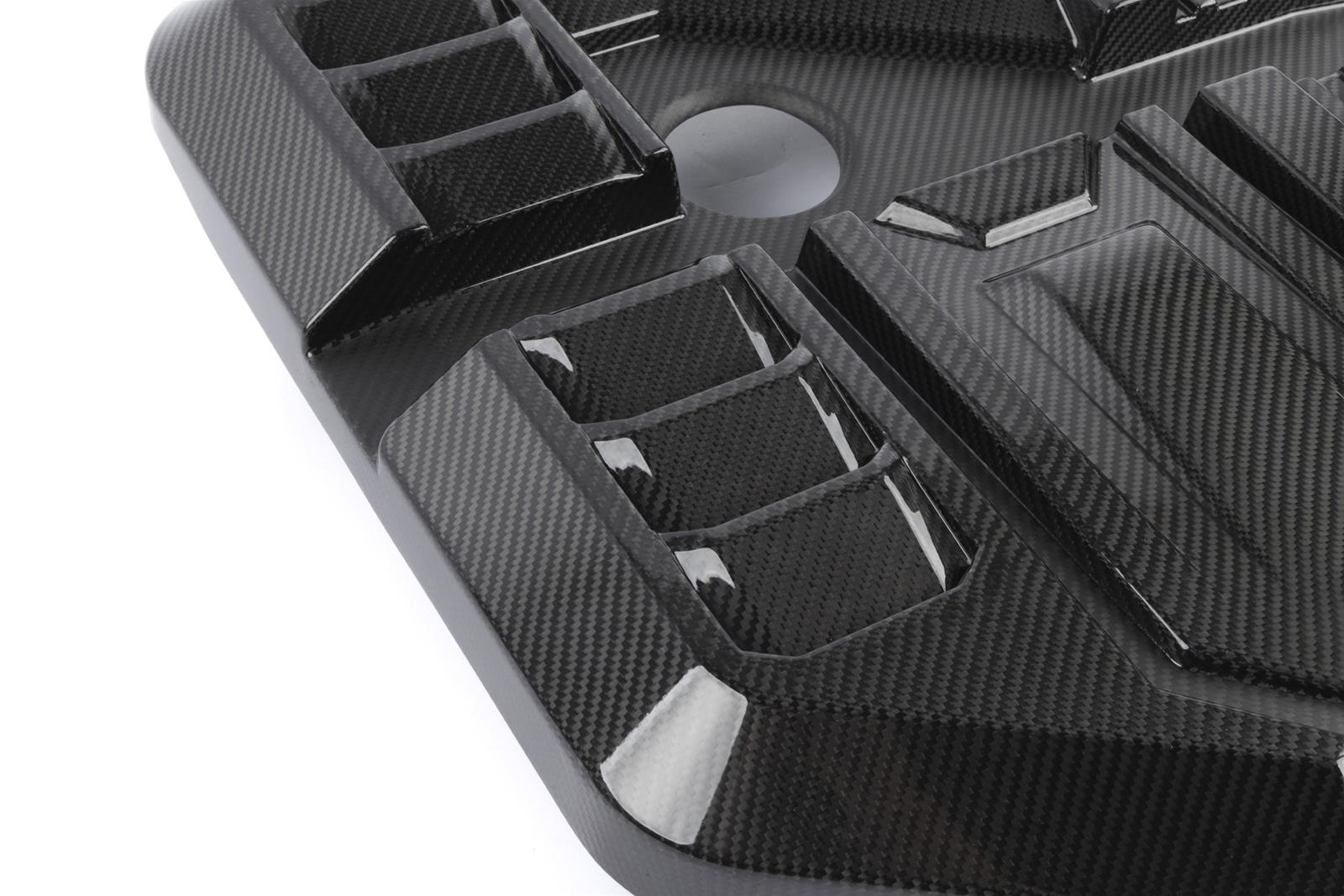 Dinan BMW Engine Covers for 2021-2026 M4, M3, 2023-2026 M2 - D590-0005 Cover, Carbon Fiber, Gloss Finish, BMW, 3.0L, Each thumbnail 5