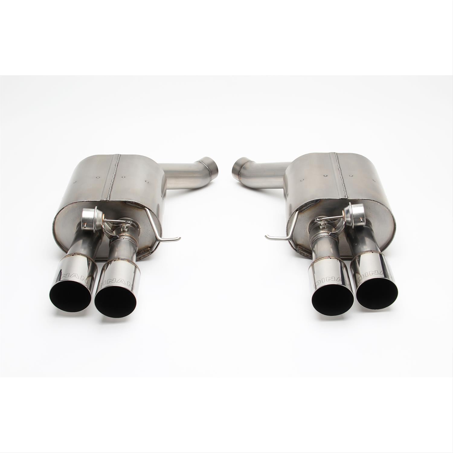 Dinan Free Flow Stainless Exhaust Systems D660-0049 Exhaust, Flow, Rear Axle Black, Steel, Two Rear Outlets, BMW, 4.4L, Kit thumbnail 3