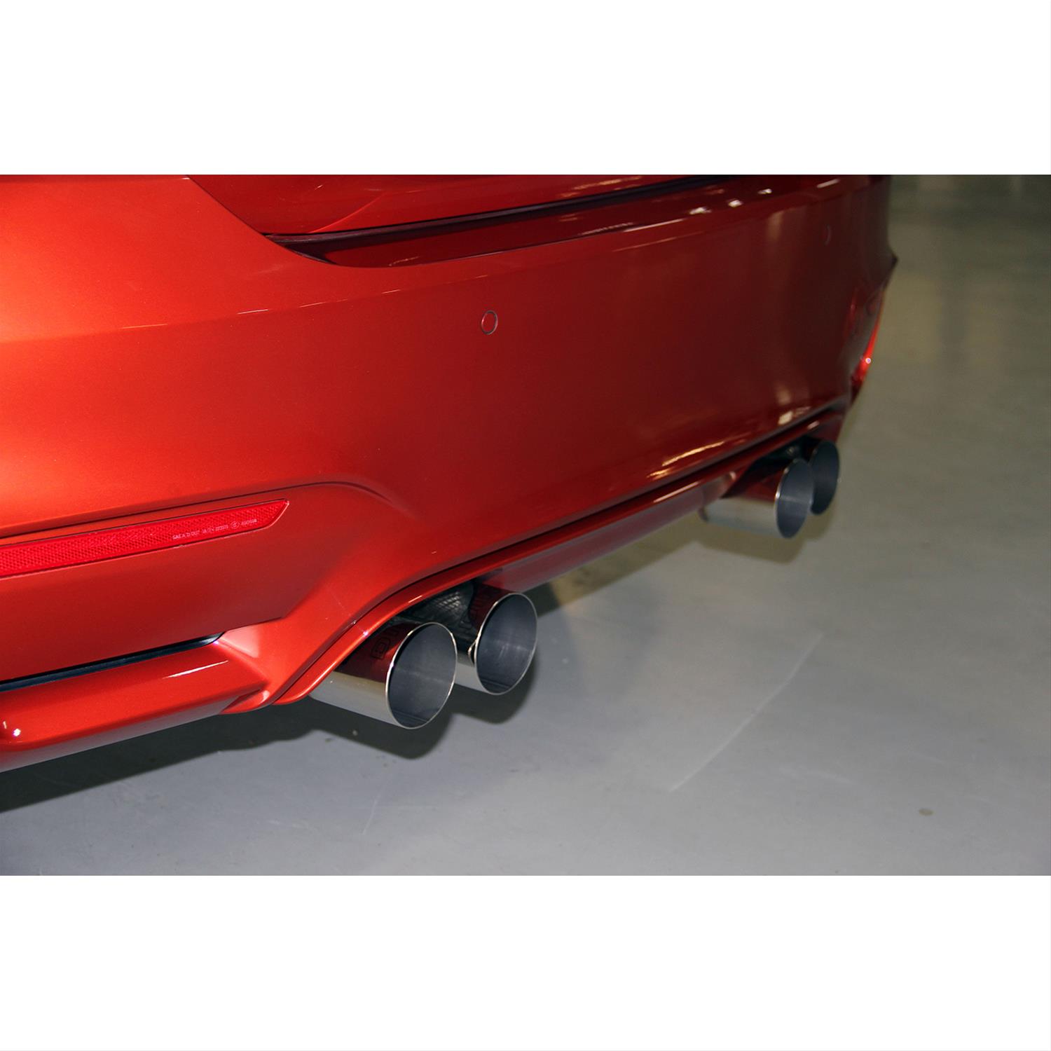 Dinan Free Flow Stainless Exhaust Systems for 2015-2018 M3, 2015-2020 M4 - D660-0050 Exhaust, Flow, Rear Axle-Back, Steel, Four Rear Outlets, BMW, 3.0L, Kit thumbnail 3