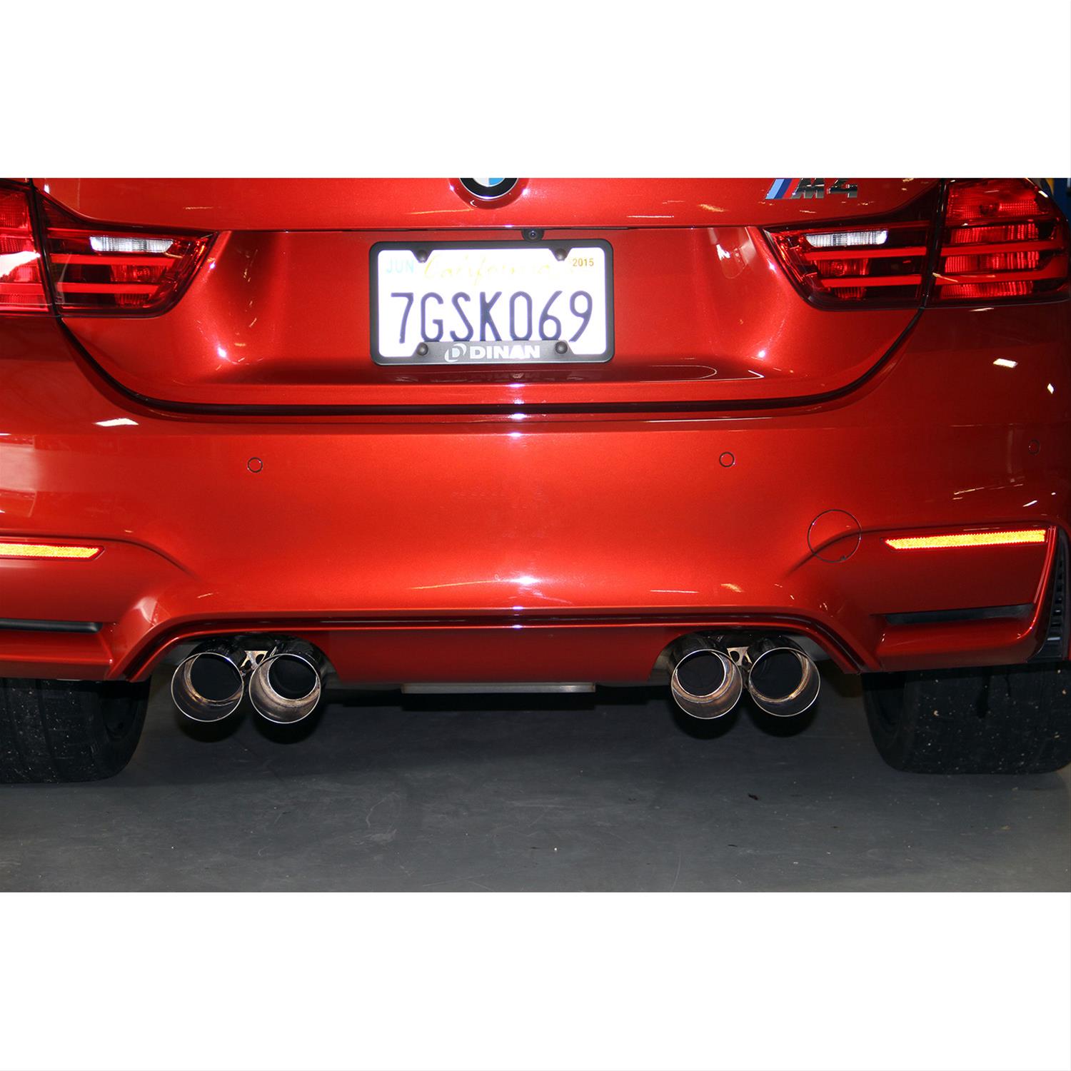 Dinan Free Flow Stainless Exhaust Systems for 2015-2018 M3, 2015-2020 M4 - D660-0050 Exhaust, Flow, Rear Axle-Back, Steel, Four Rear Outlets, BMW, 3.0L, Kit thumbnail 2