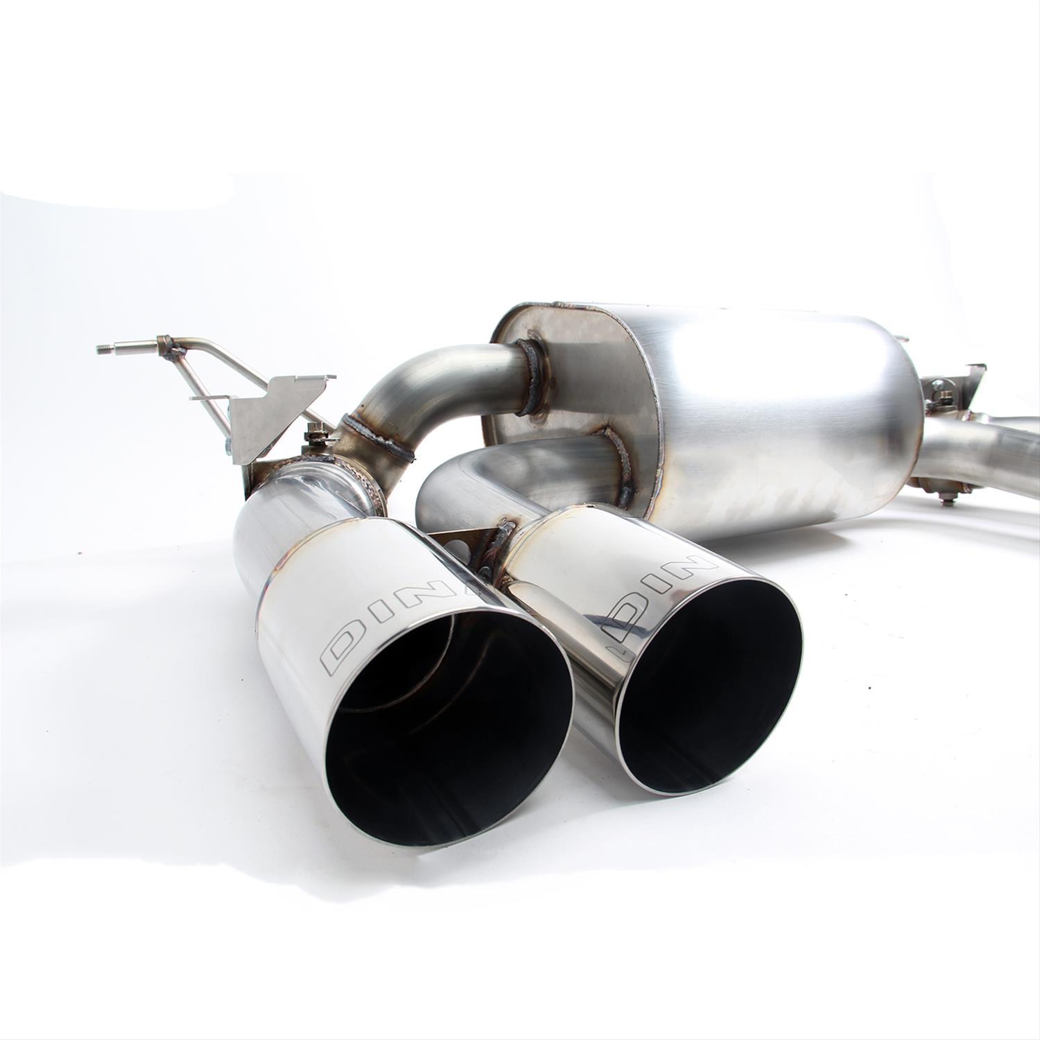 Dinan Free Flow Stainless Exhaust Systems for 2015-2018 M3, 2015-2020 M4 - D660-0050 Exhaust, Flow, Rear Axle-Back, Steel, Four Rear Outlets, BMW, 3.0L, Kit thumbnail 5