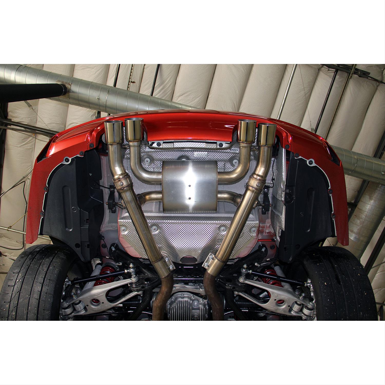 Dinan Free Flow Stainless Exhaust Systems for 2015-2018 M3, 2015-2020 M4 - D660-0050 Exhaust, Flow, Rear Axle-Back, Steel, Four Rear Outlets, BMW, 3.0L, Kit thumbnail 4