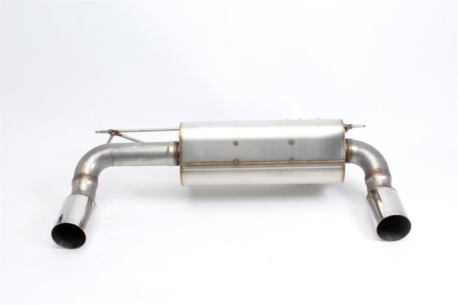 Dinan Free Flow Stainless Exhaust Systems D660-0055 Exhaust, Flow, Rear Axle Back, Steel, Two Rear Outlets, BMW, 3.0L, Kit thumbnail 4
