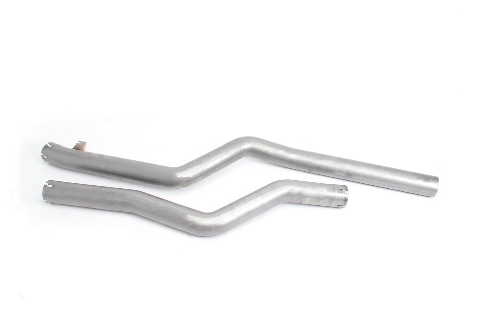 Dinan High-Flow Mid-Pipes D660-0057 Exhaust Pipe, Intermediate Pipe, 3.250 in. Outside Diameter, 304 Stainless Steel, Natural, BMW, Kit