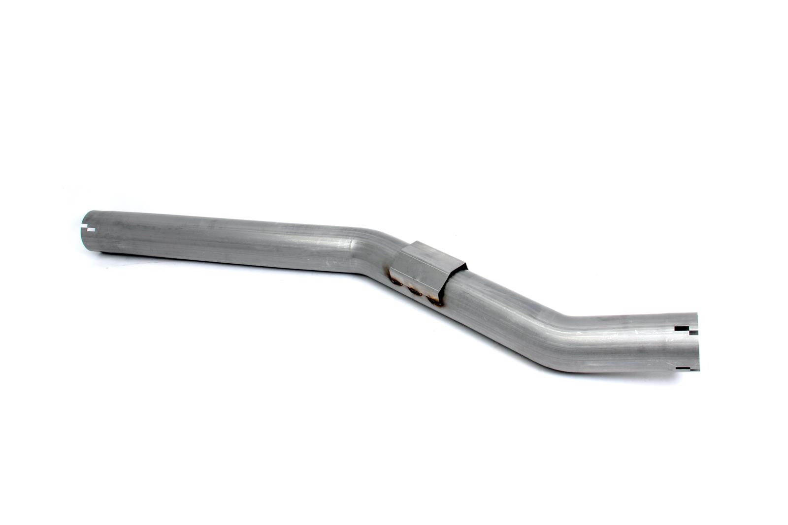 Dinan Resonator Delete Pipes for 2016-2018 M2 - D660-0059 Exhaust Pipe, Intermediate Pipe, 3.250 in. Outside Diameter, 304 Stainless Steel, Natural, BMW, Each