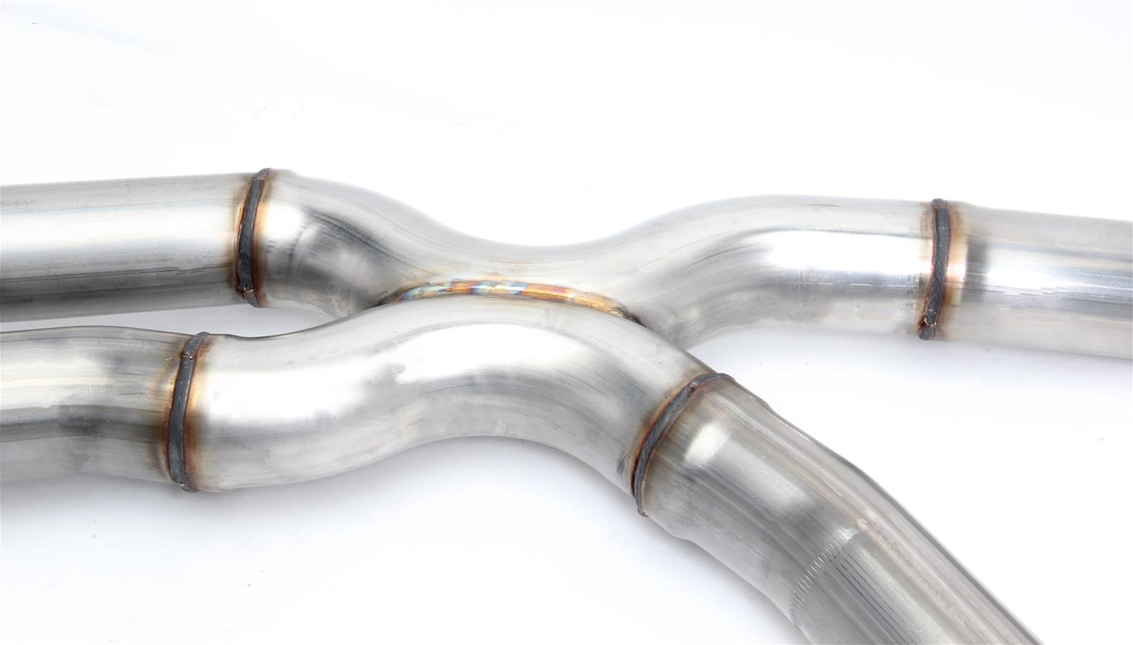 Dinan High-Flow X-Pipes for 2015-2018 M3, 2015-2020 M4 - D660-0060 Exhaust Crossover Pipes, X-Pipes, 304 Stainless Steel, Natural, 2.750 in. Diameter, BMW, 3.0L, Kit thumbnail 4