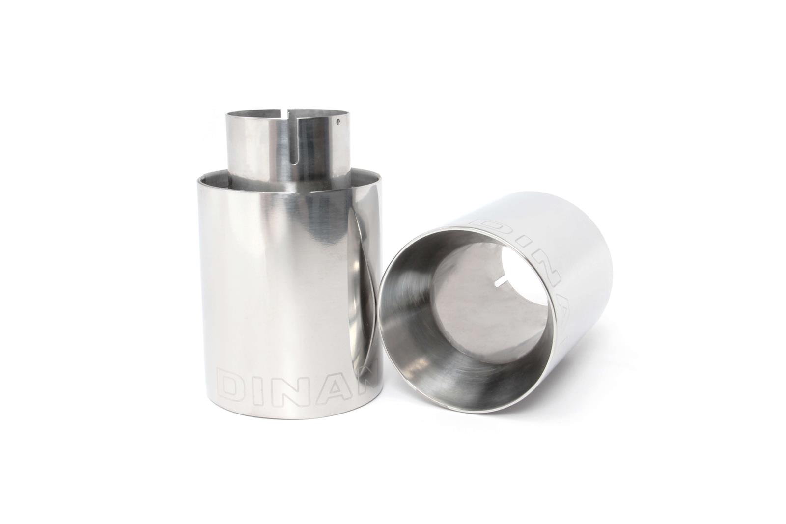 Dinan Free Flow Stainless Exhaust Systems D660-0079 Systems, Stainless, Rear Axle-back, Dual In/Four Out, Steel, Natural, Split Rear Exit, Polished Tips, BMW, 4.4L, Kit thumbnail 7