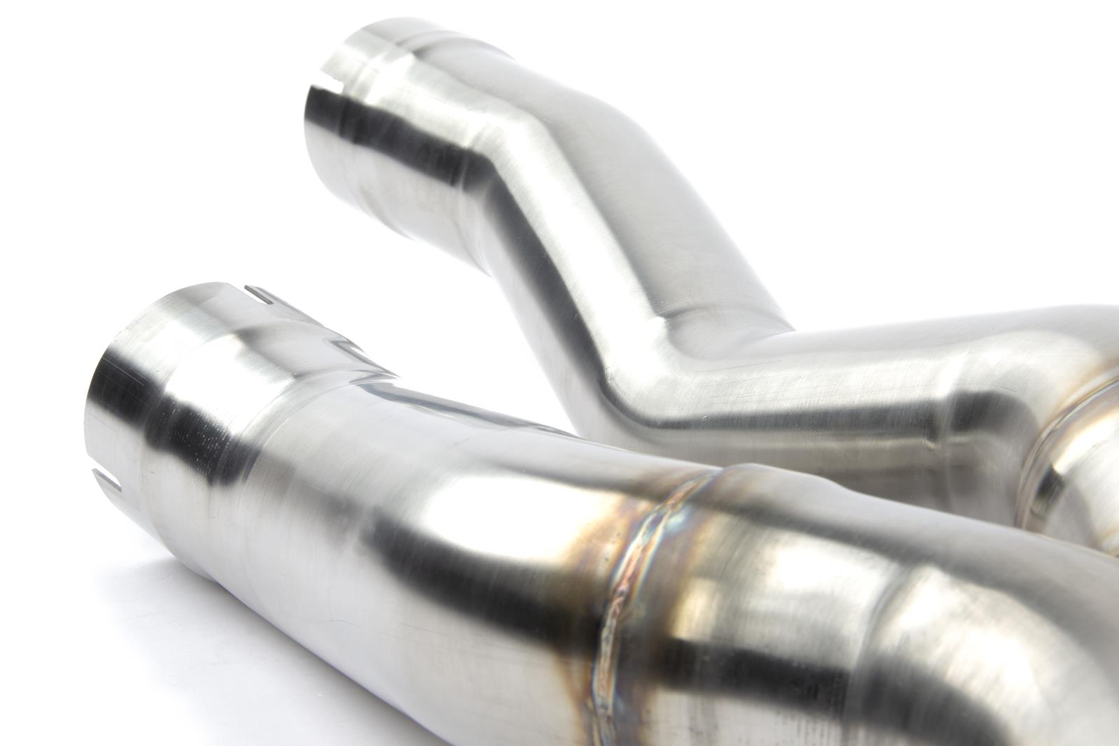 Dinan High-Flow X-Pipes D660-0087 Crossover Pipes, Resonator Delete, X-Pipe, Stainless Steel, Natural, 80mm Diameter, BMW, Kit thumbnail 3