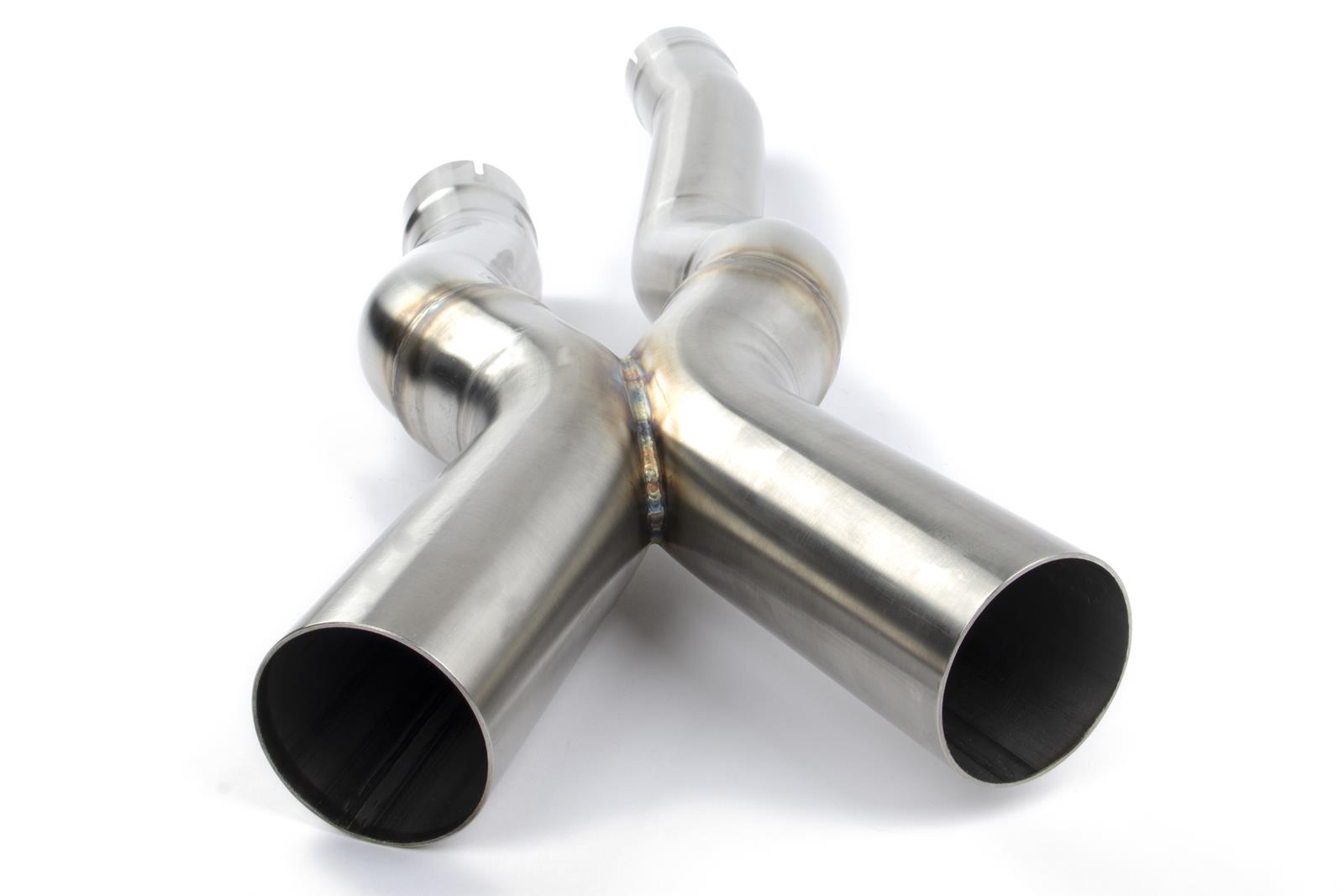 Dinan High-Flow X-Pipes D660-0087 Crossover Pipes, Resonator Delete, X-Pipe, Stainless Steel, Natural, 80mm Diameter, BMW, Kit thumbnail 6