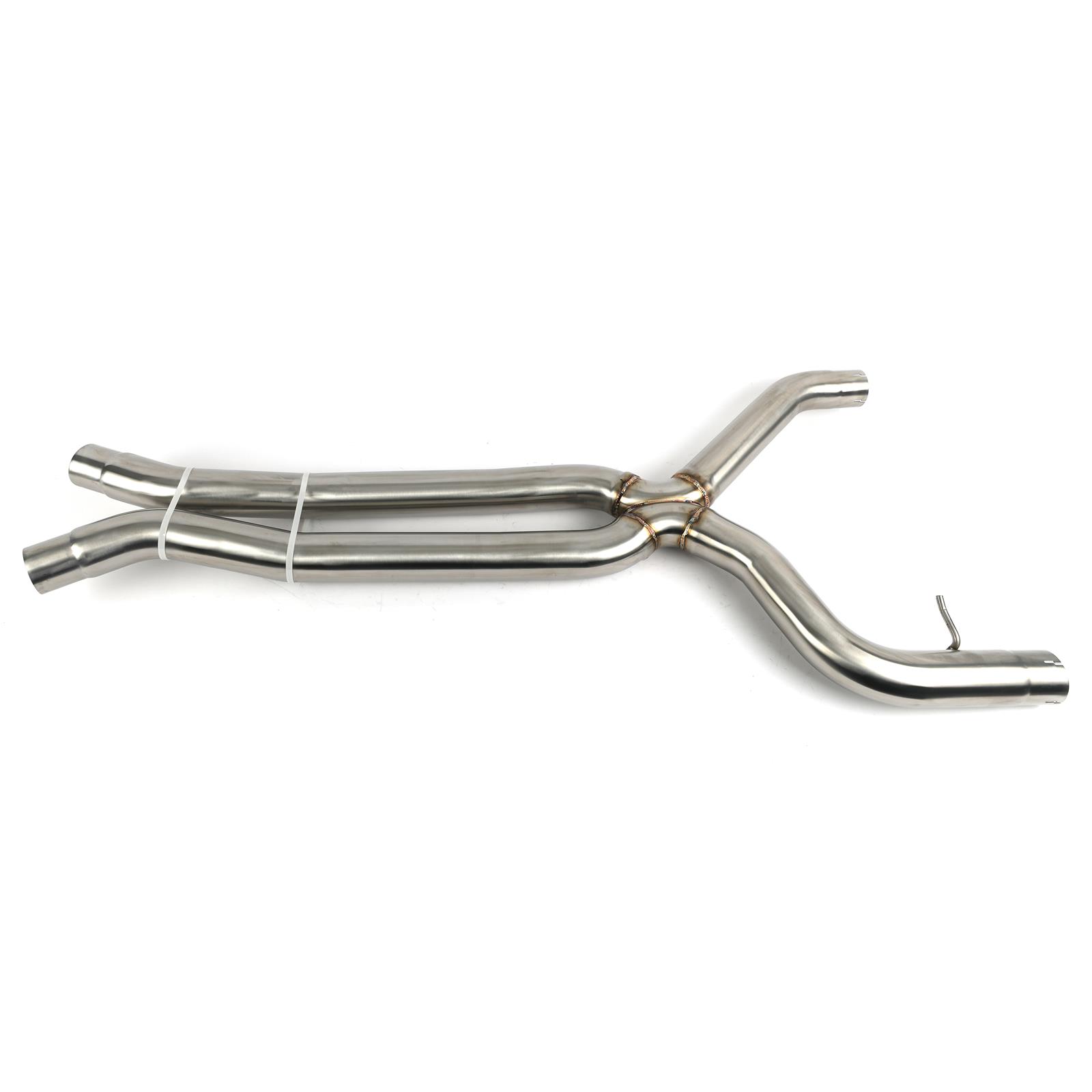 Dinan High-Flow Mid-Pipes for 2021-2026 M3, M4 - D660-0094 Exhaust Pipe, Intermediate Pipe, 3.000 in. Outside Diameter, 304 Stainless Steel, Natural, BMW, Each